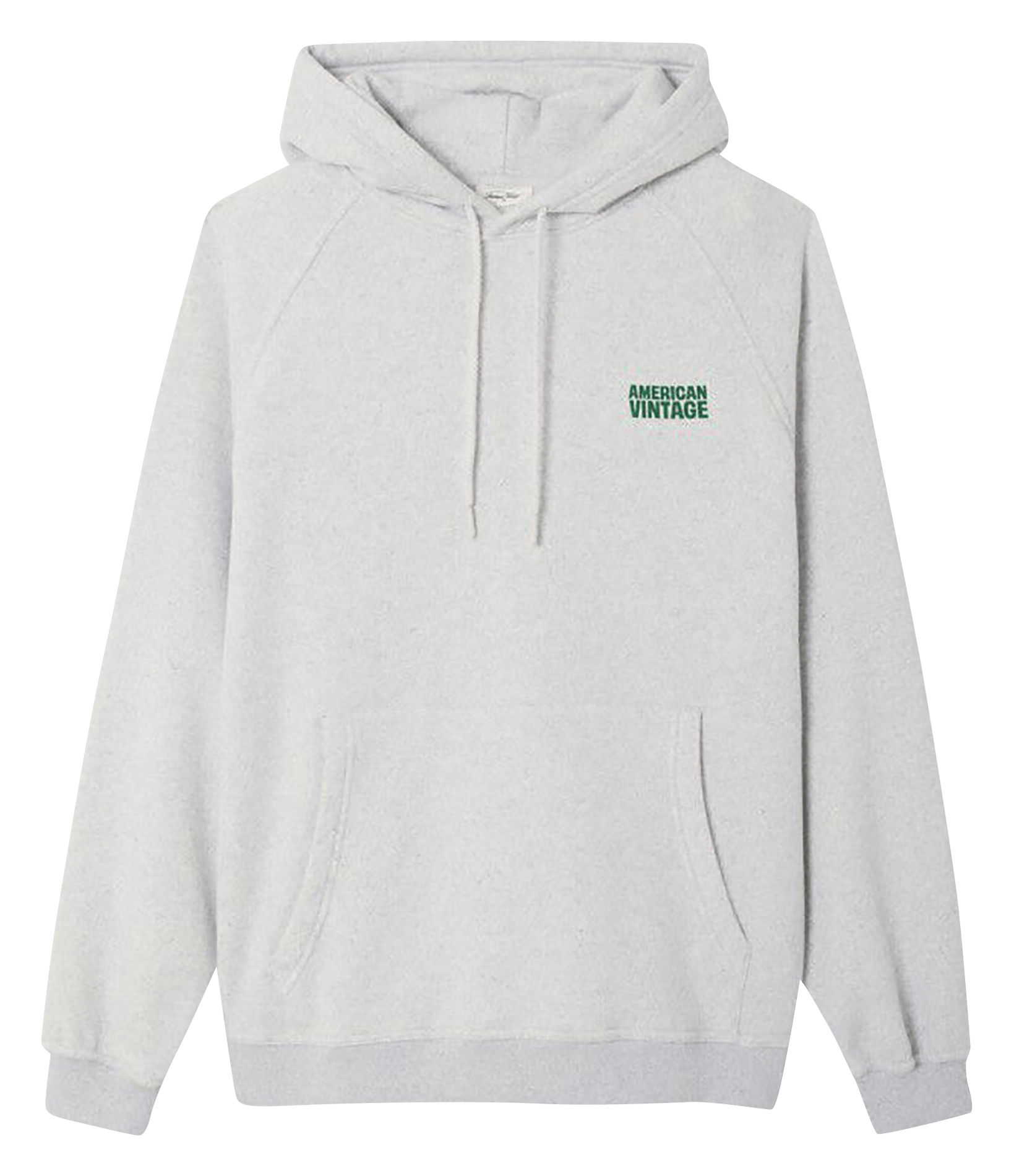 Sweat à capuche oversize baptown AMERICAN VINTAGE Gris