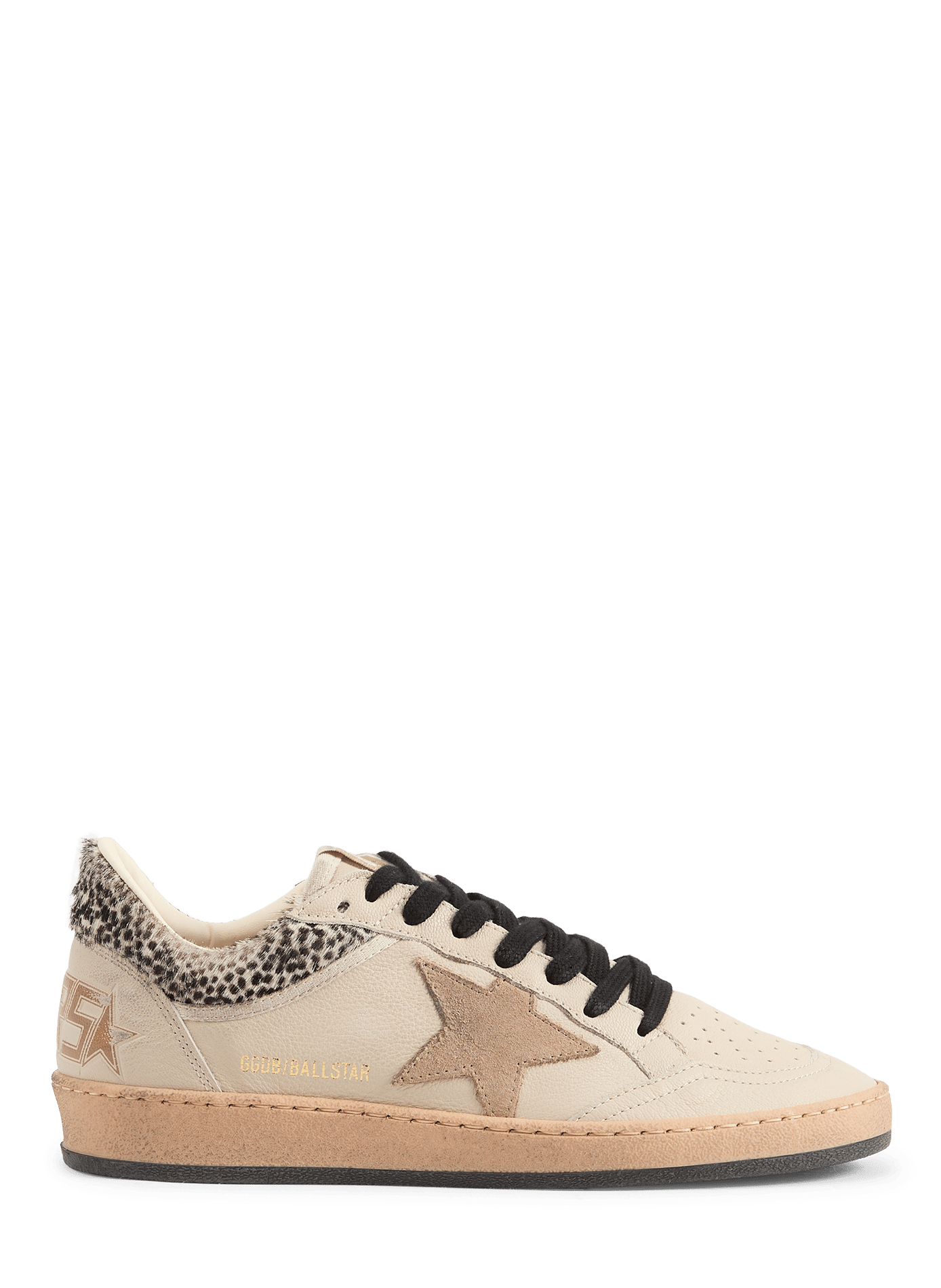 BALLSTAR BASKETS WITH DOUBLE FOLDED LEATHER LINING GOLDEN GOOSE Multicolour