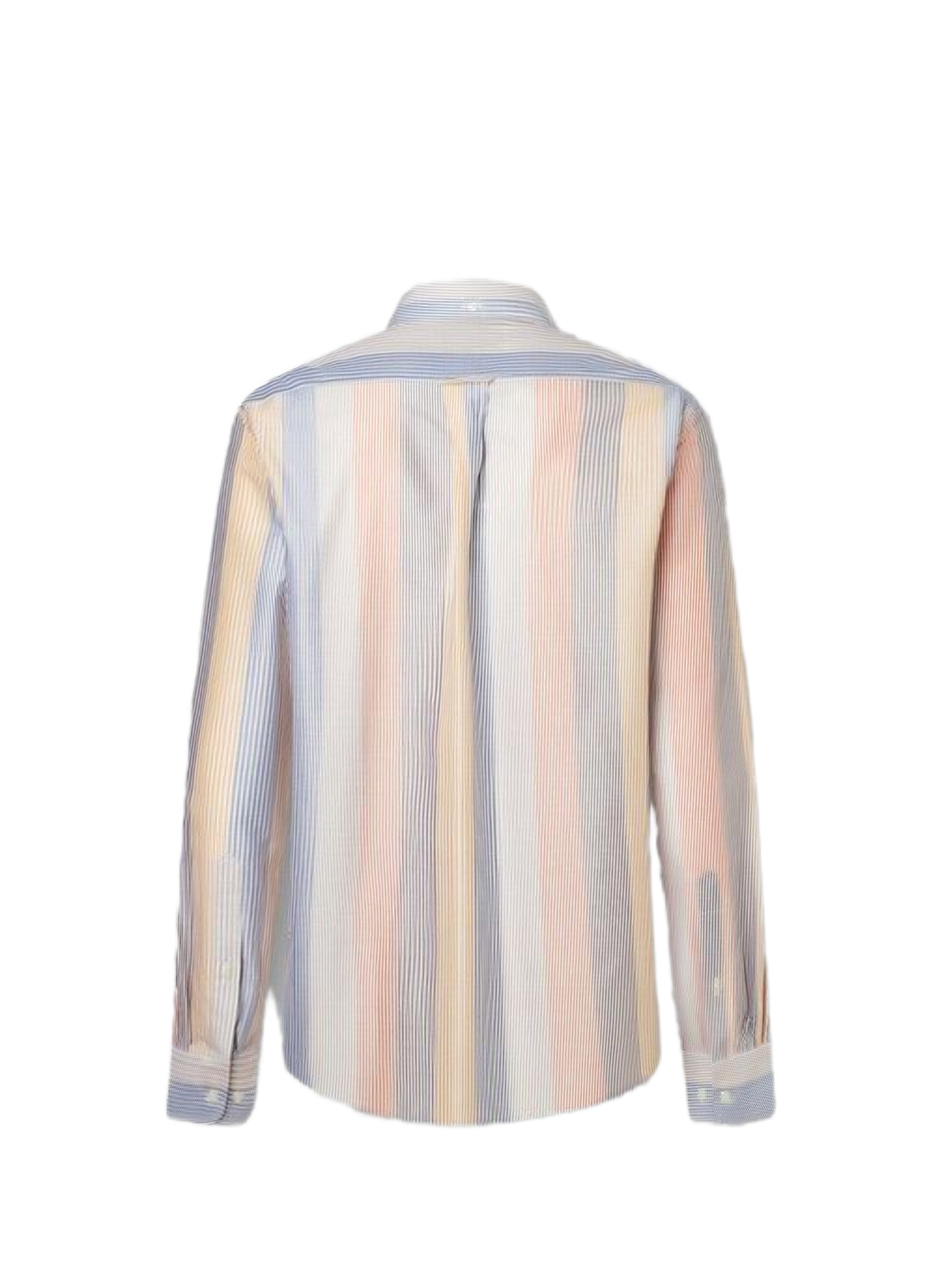 Classic-collar striped cotton shirt FACONNABLE Multicolour