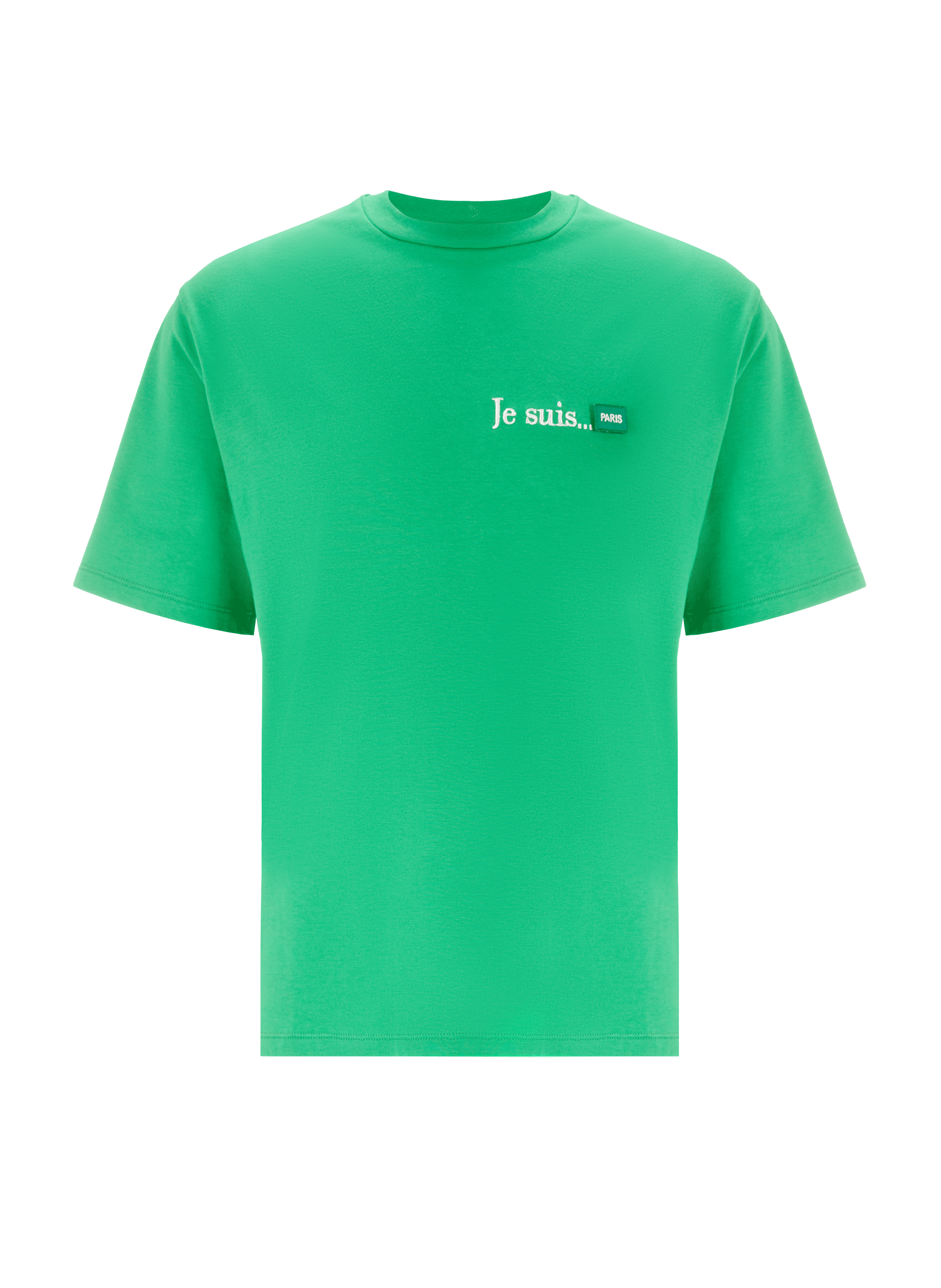 UNTIL THE NIGHT IS OVER T-shirt à logo Vert