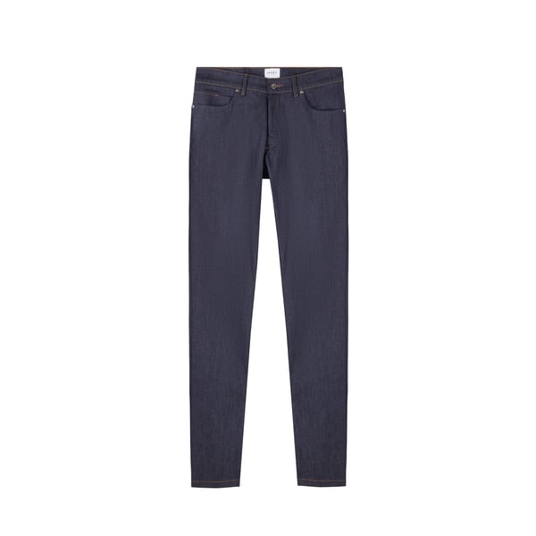 Jean slim en denim selvedge