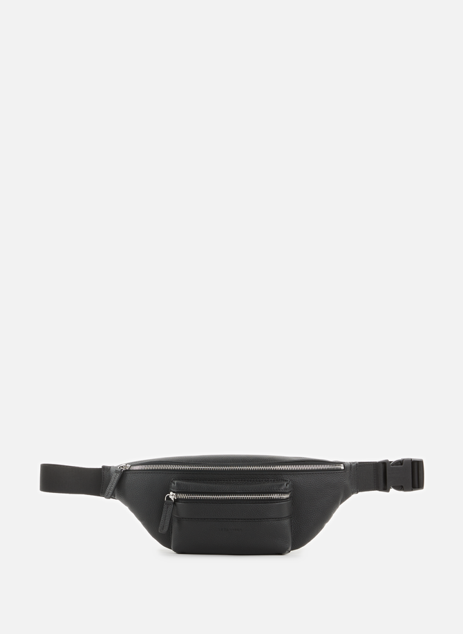 Charles fanny pack in grained leather LE TANNEUR