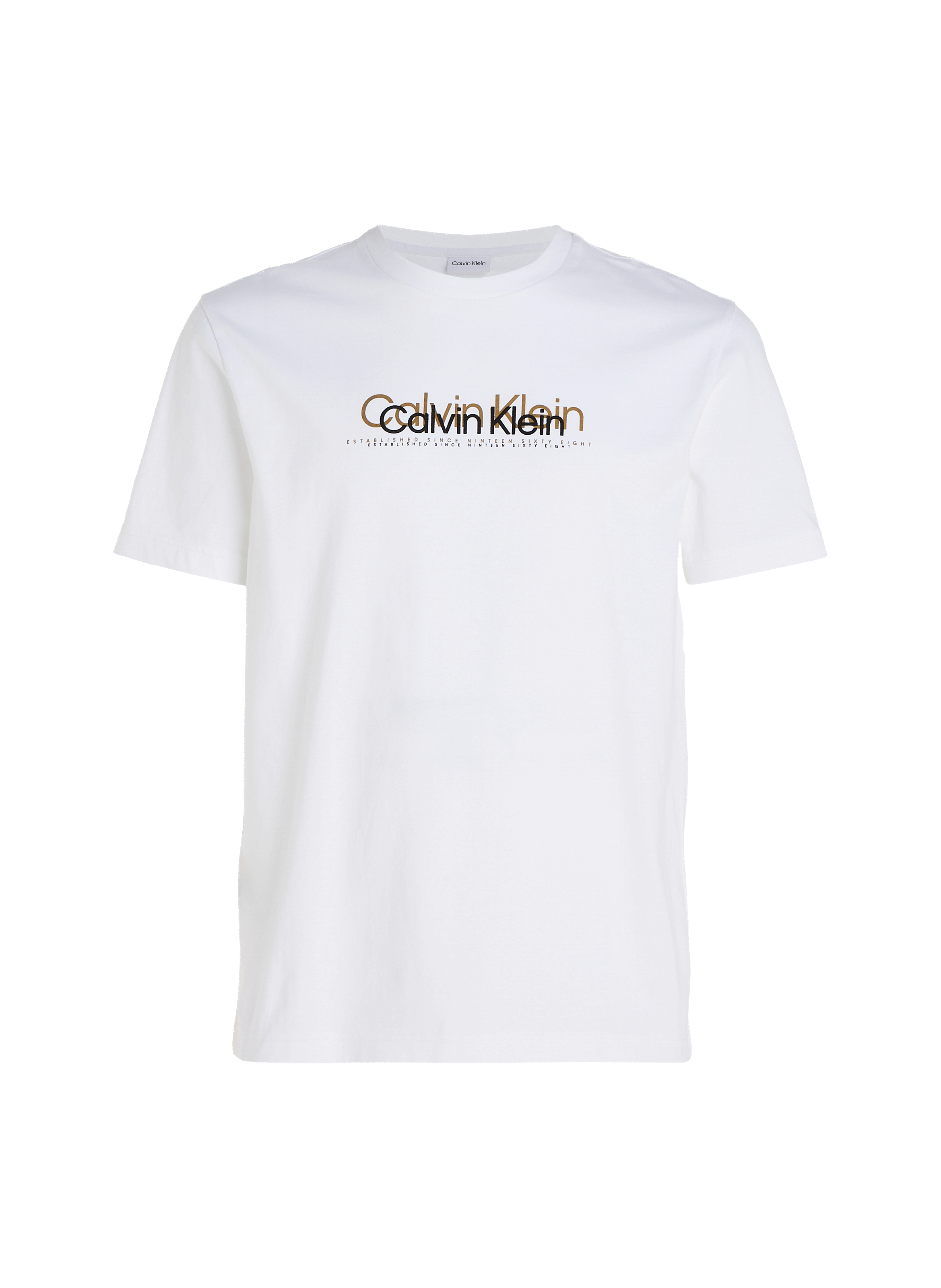 T-shirt logo en coton