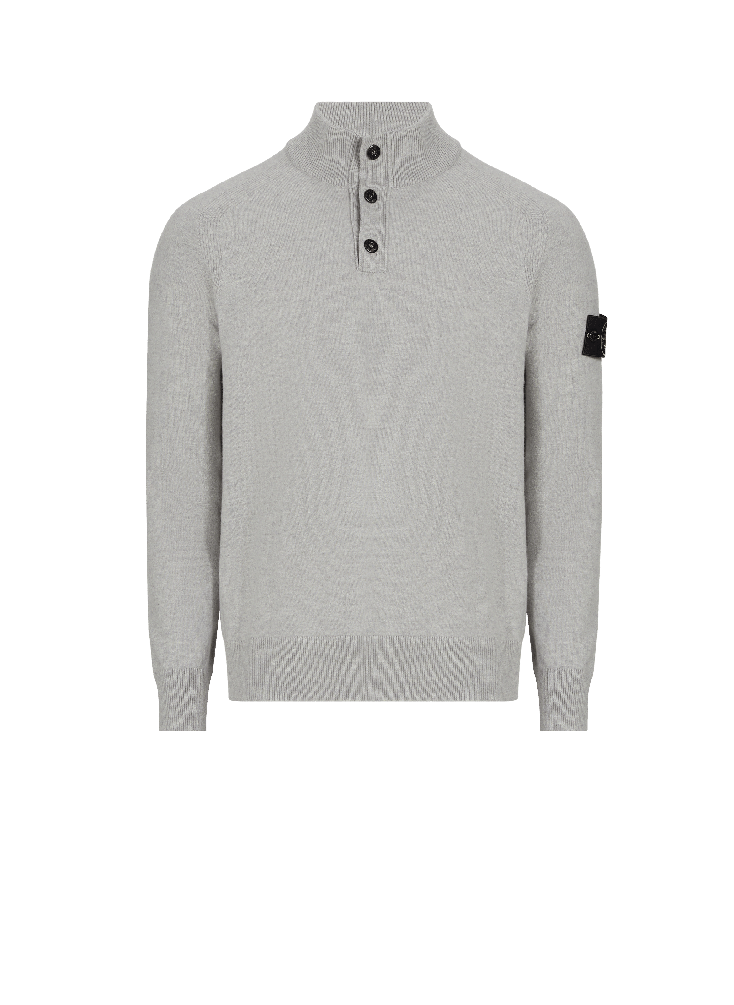 Pull en laine STONE ISLAND Gris