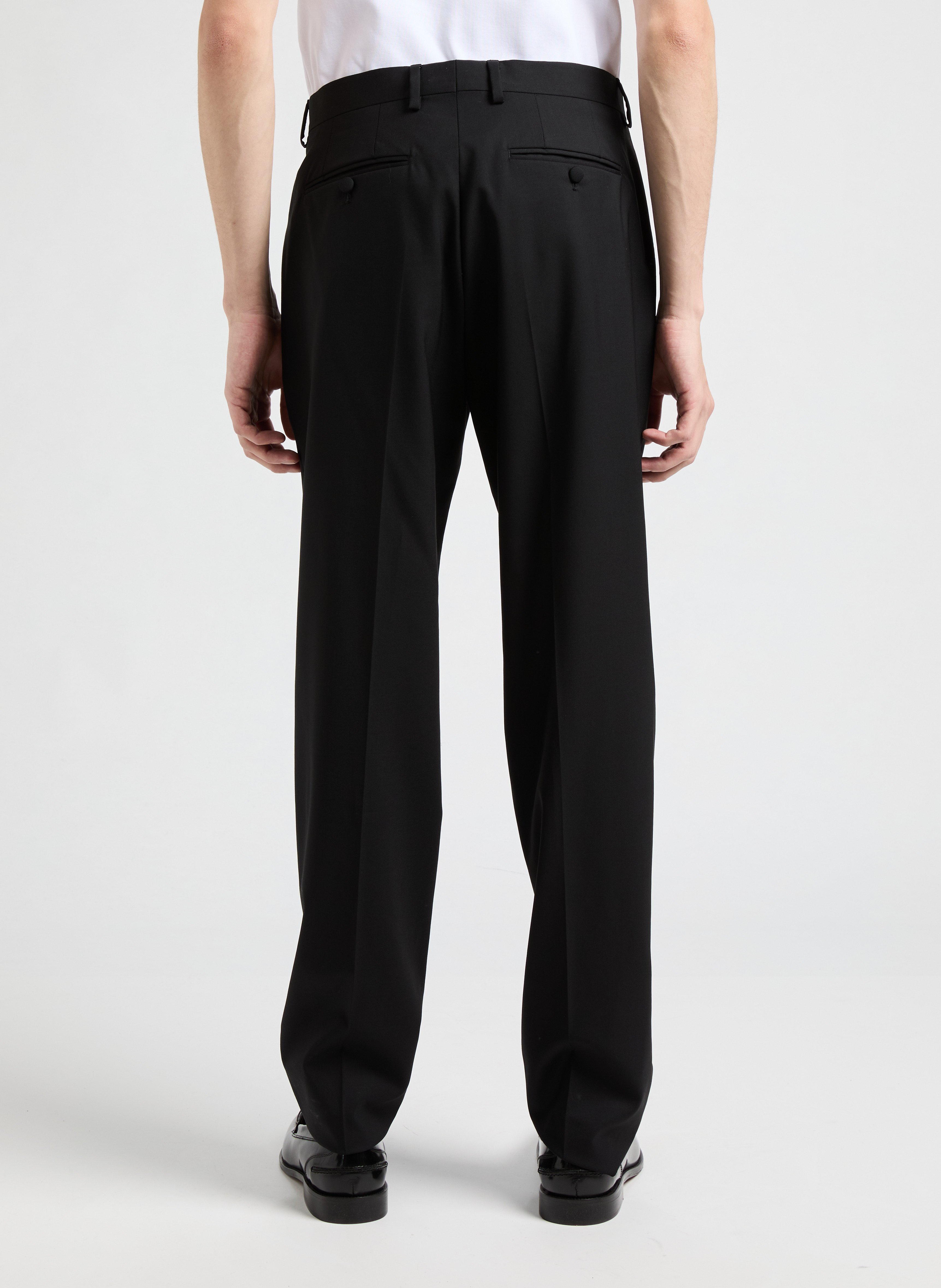 Pantalon Eden en laine  SAISON 1865 Noir