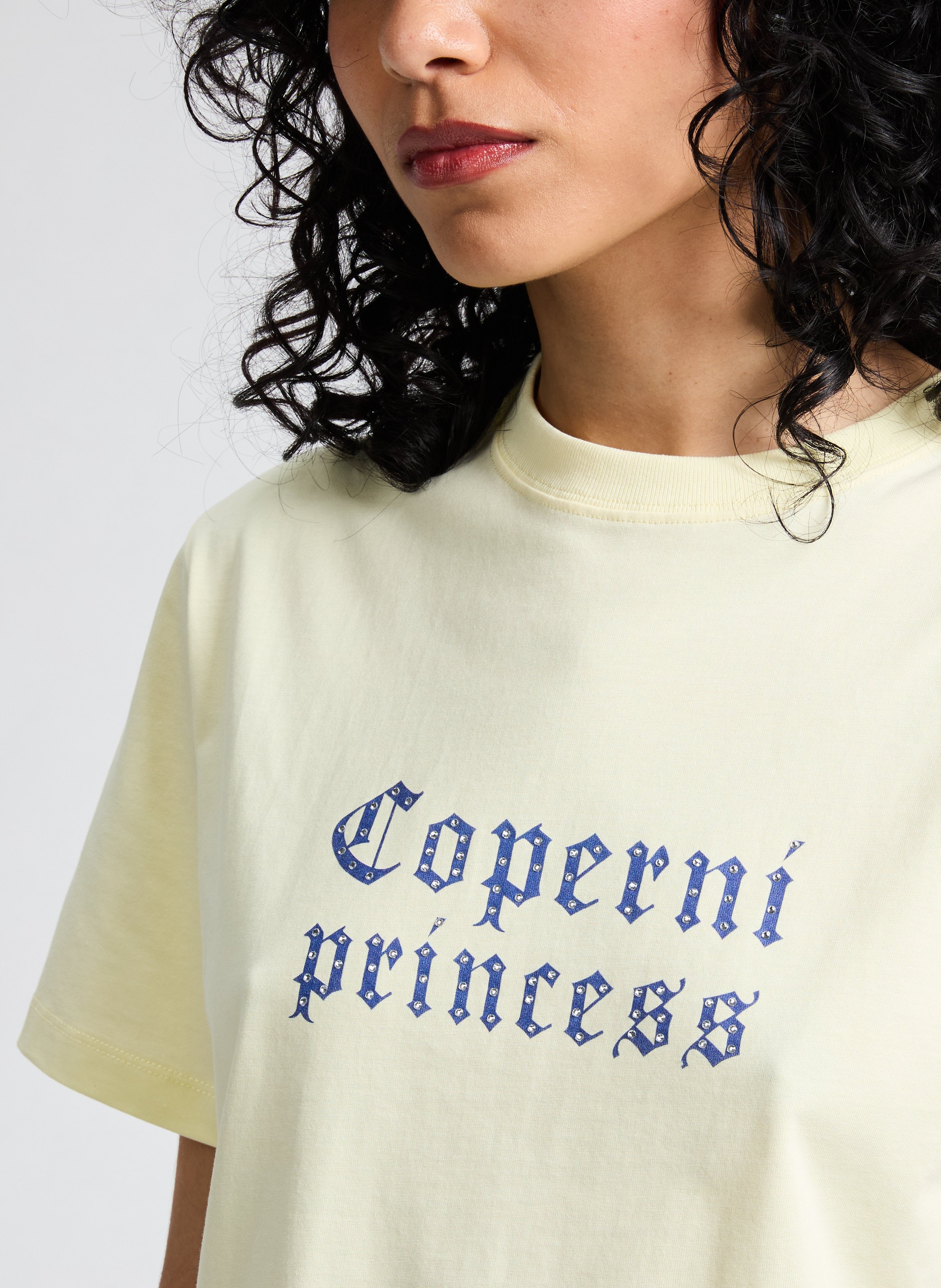 Classic Cotton T-Shirt COPERNI Yellow