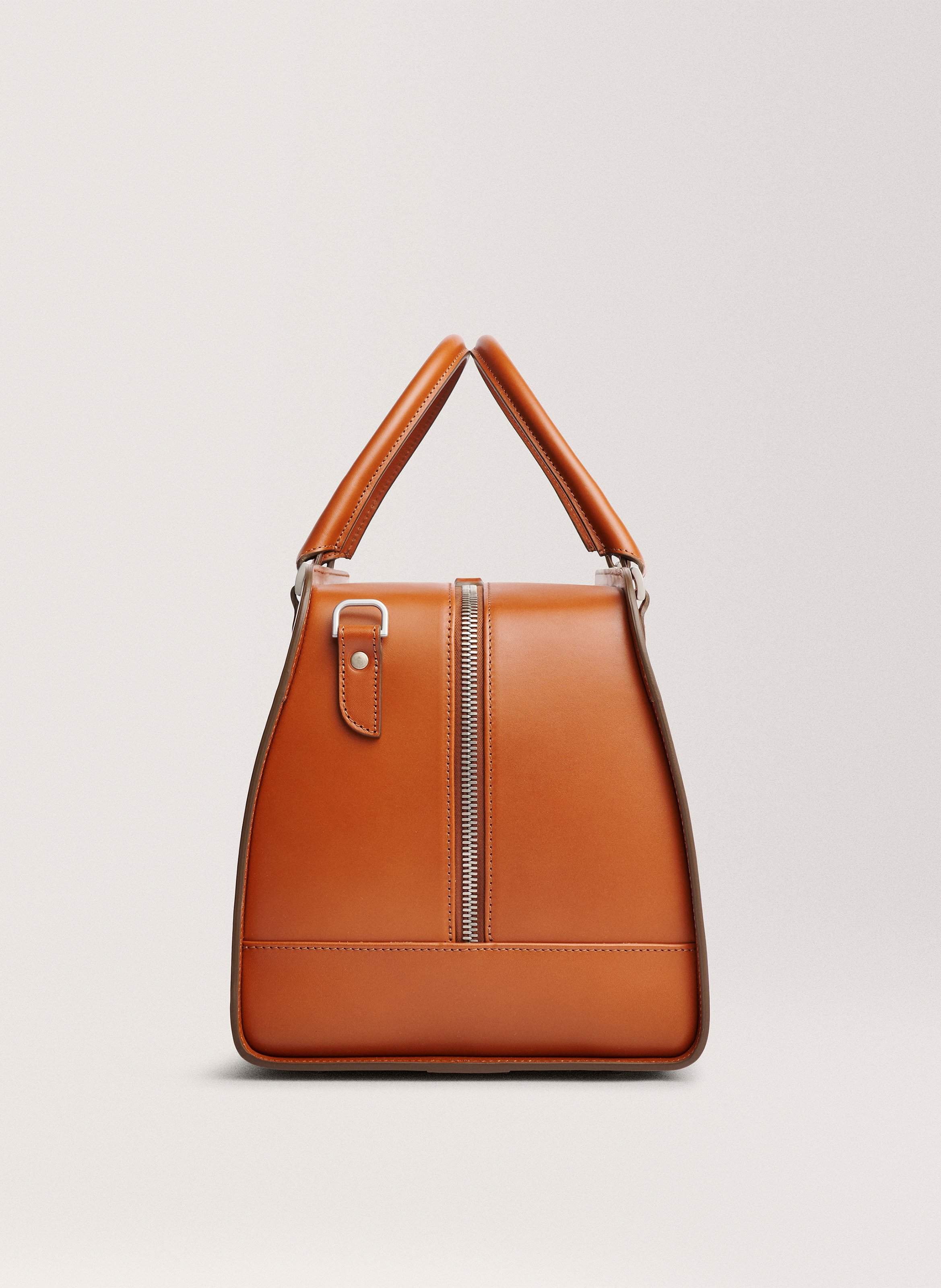 Sac de voyage 'palissy weekend' en cuir vachetta CARL FRIEDRIK Marron