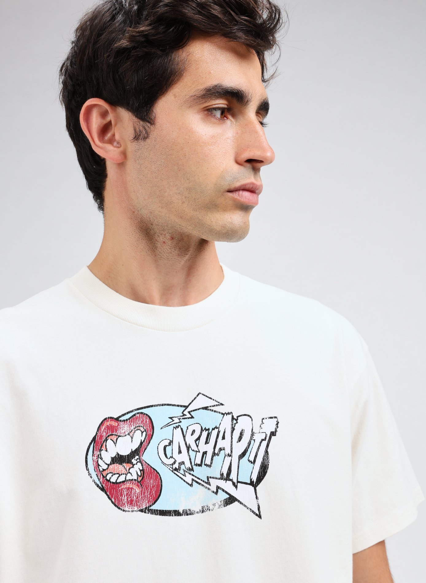 Classic Cotton T-Shirt CARHARTT WIP Beige