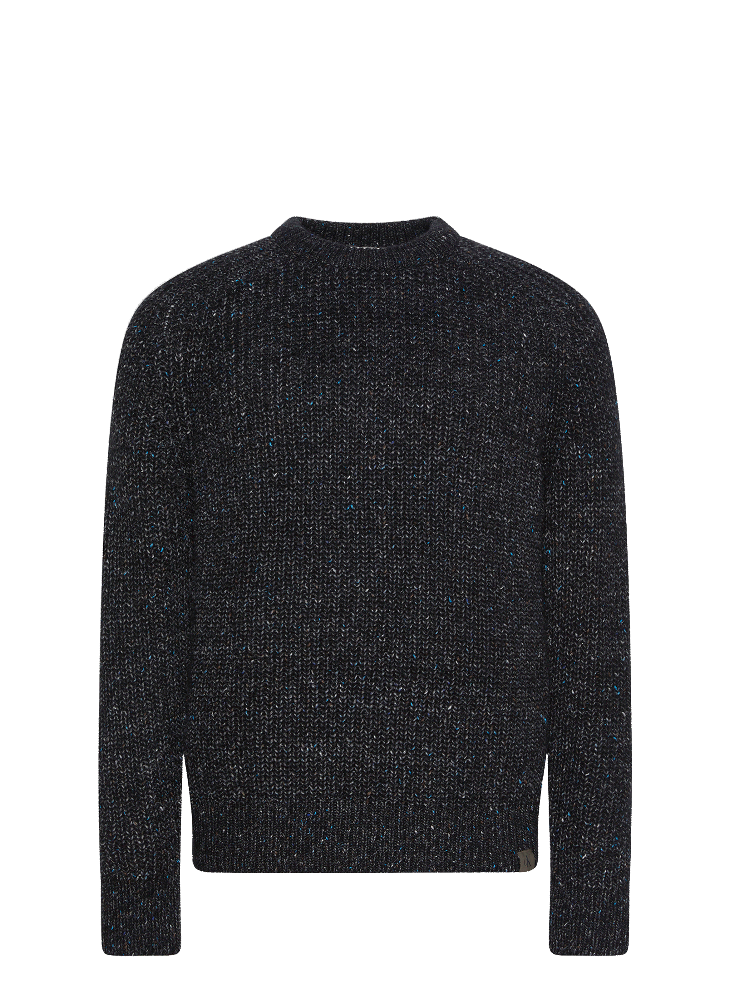 CALVIN KLEIN Mixed wool sweatshirt Black