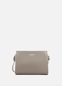 Small crossbody bag - Smooth  Taupe - galet