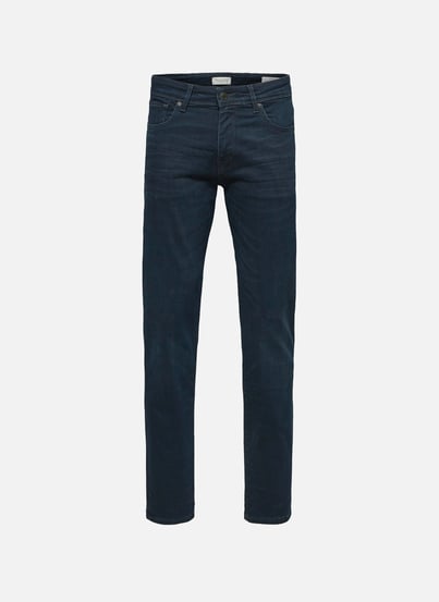 Straight leg jeans in blended organic cotton SELECTED Straight leg jeans in blended organic cotton SELECTED