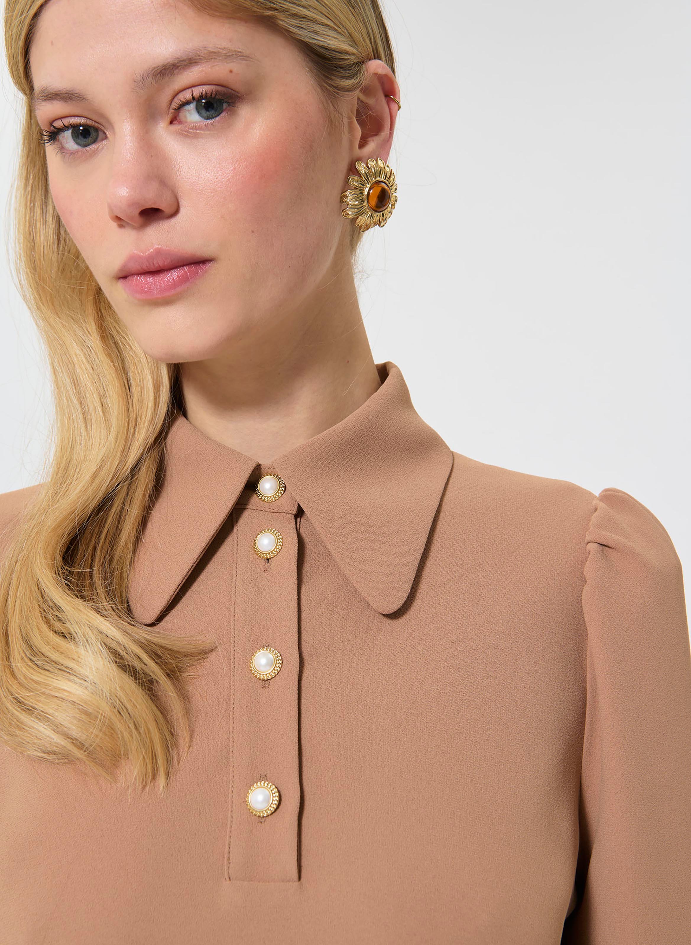 Robe rolfo TARA JARMON Marron