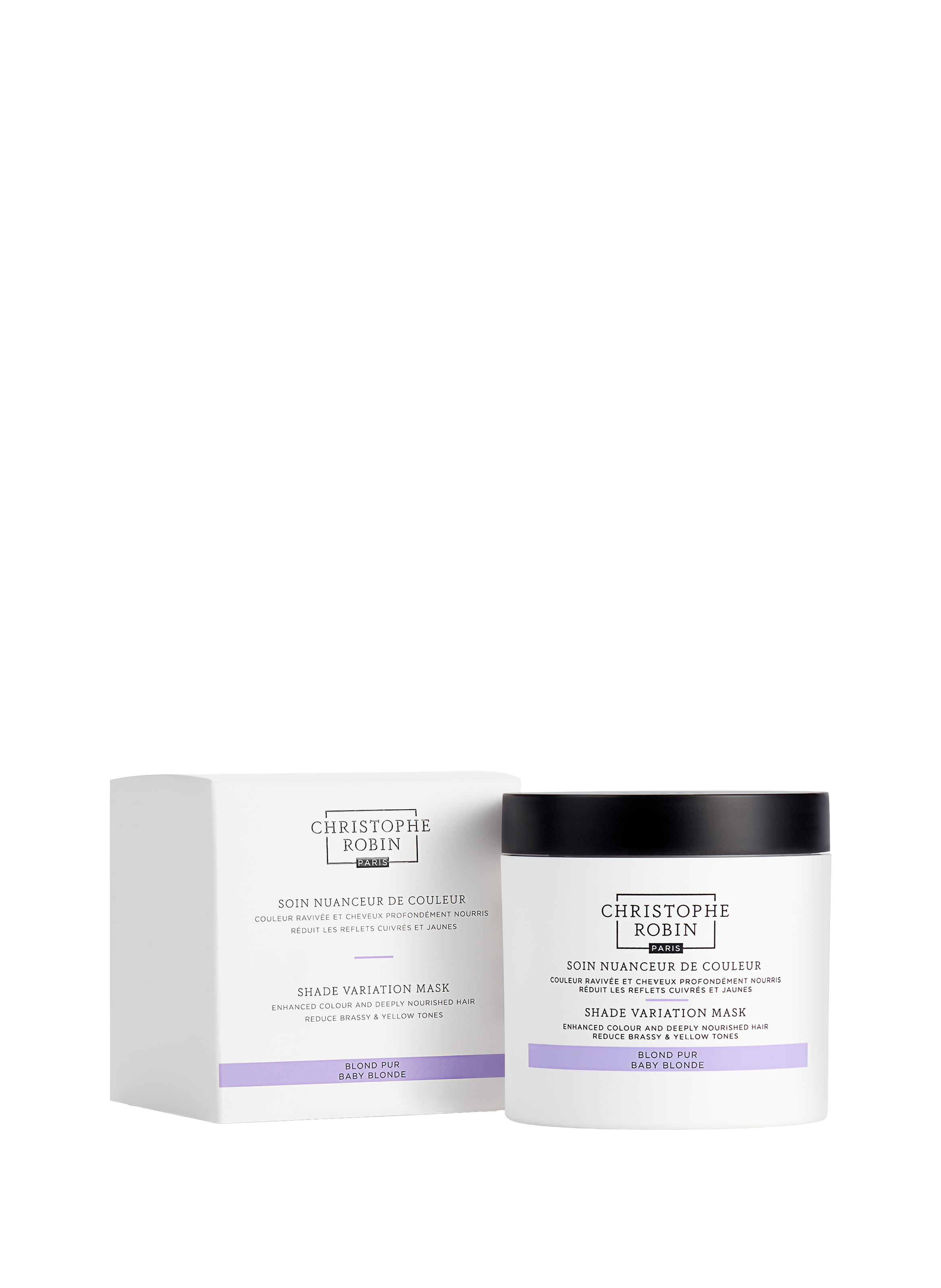 CHRISTOPHE ROBIN SHADE VARIATION MASK - BABY BLONDE No color