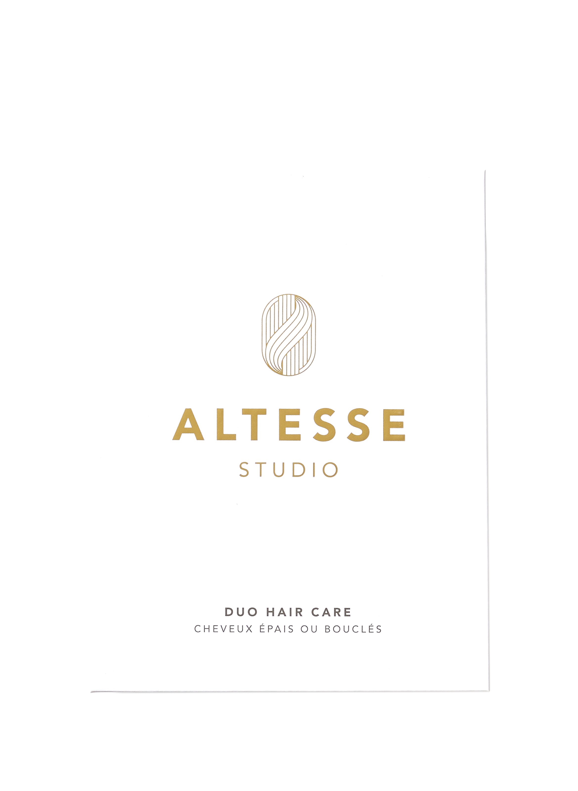 Duo Hair Care cheveux épais ou bouclés ALTESSE No color