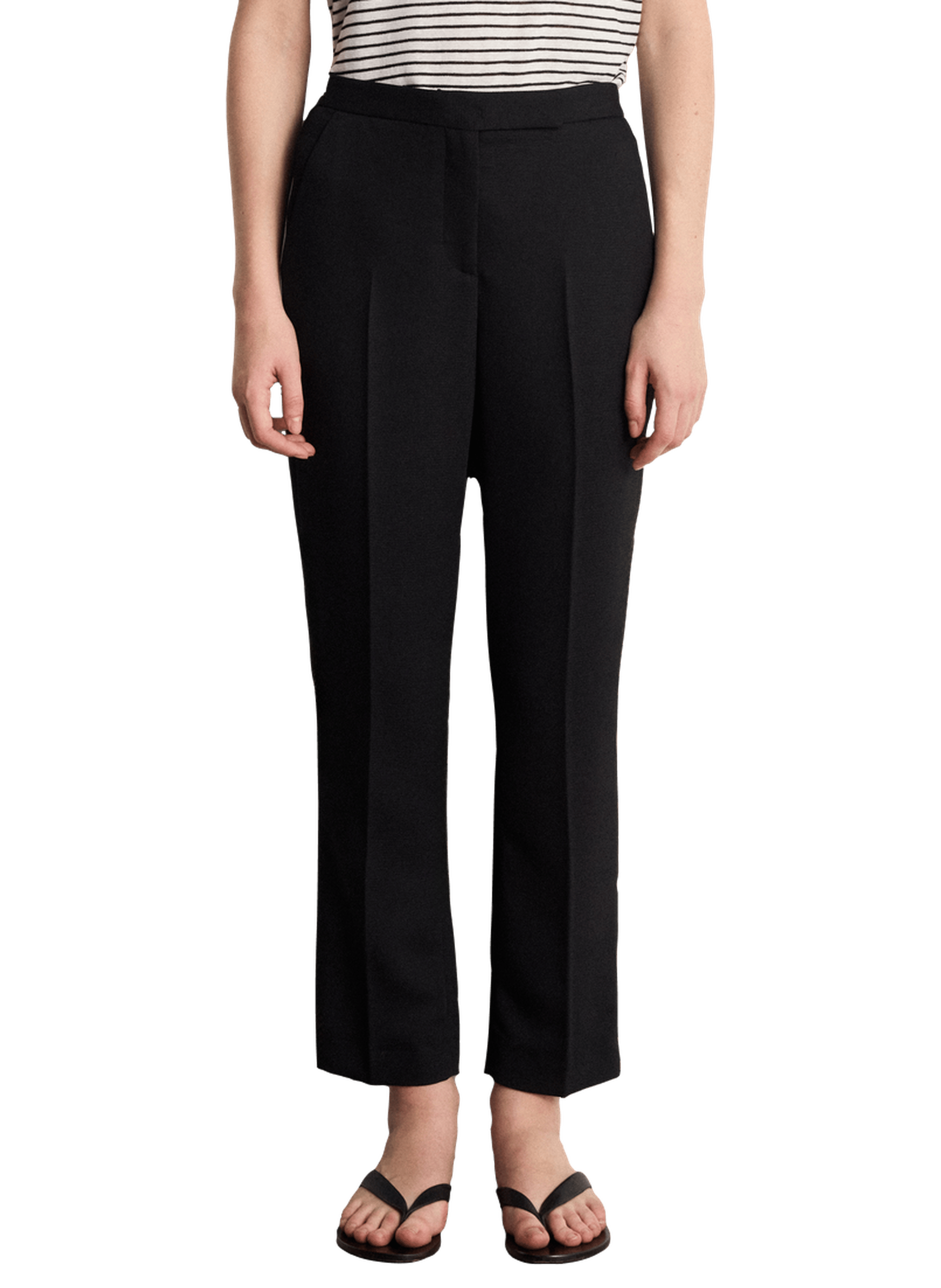 Pantalon slim de tailleur - birgit PABLO Noir