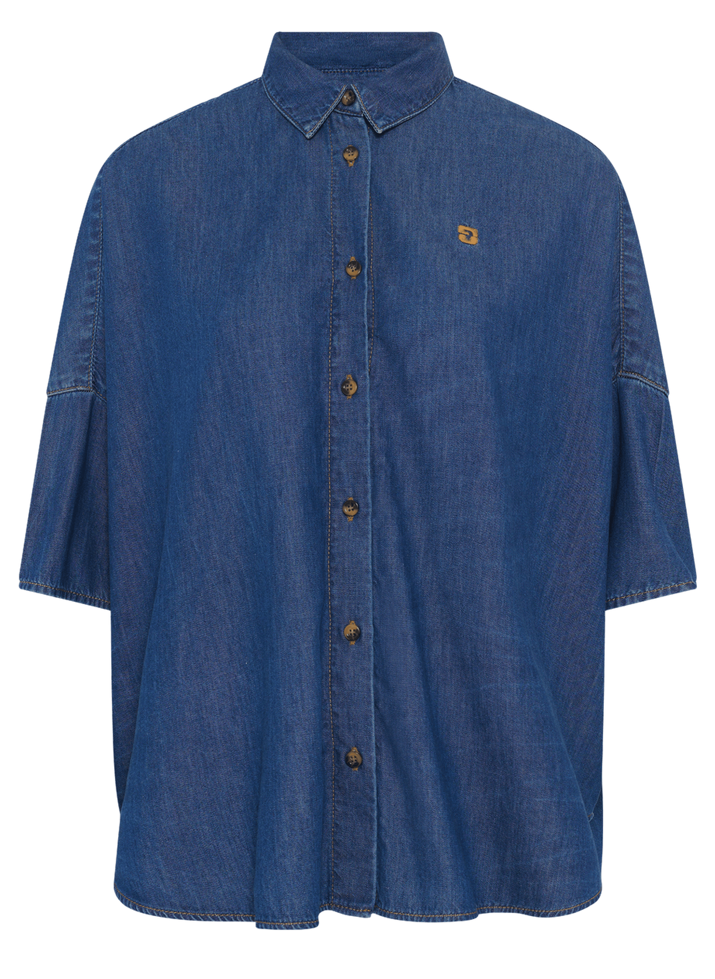 Chemise oversize en denim fluide - cess GERARD DAREL Bleu