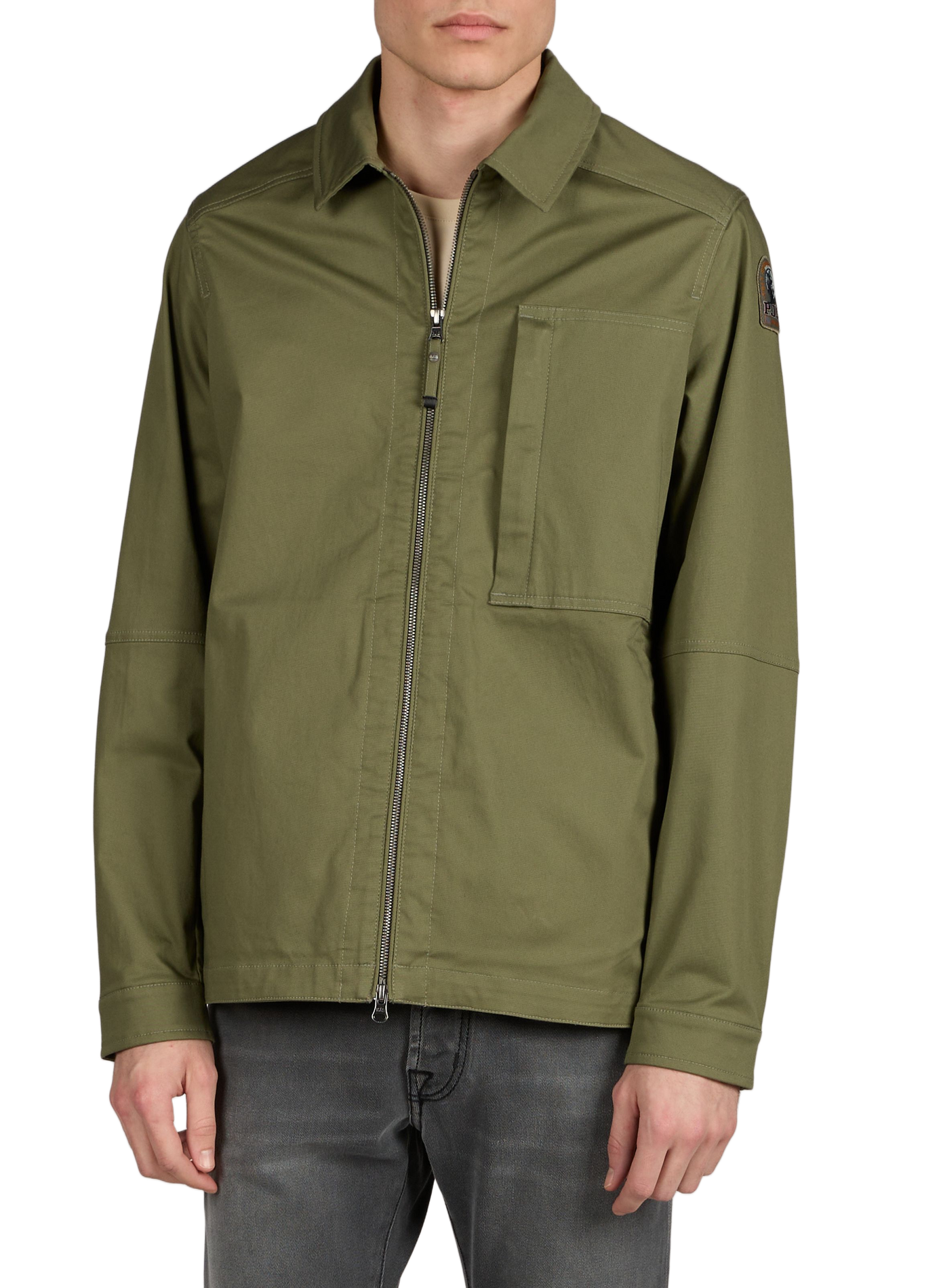 Arabba cotton jacket PARAJUMPERS Khaki