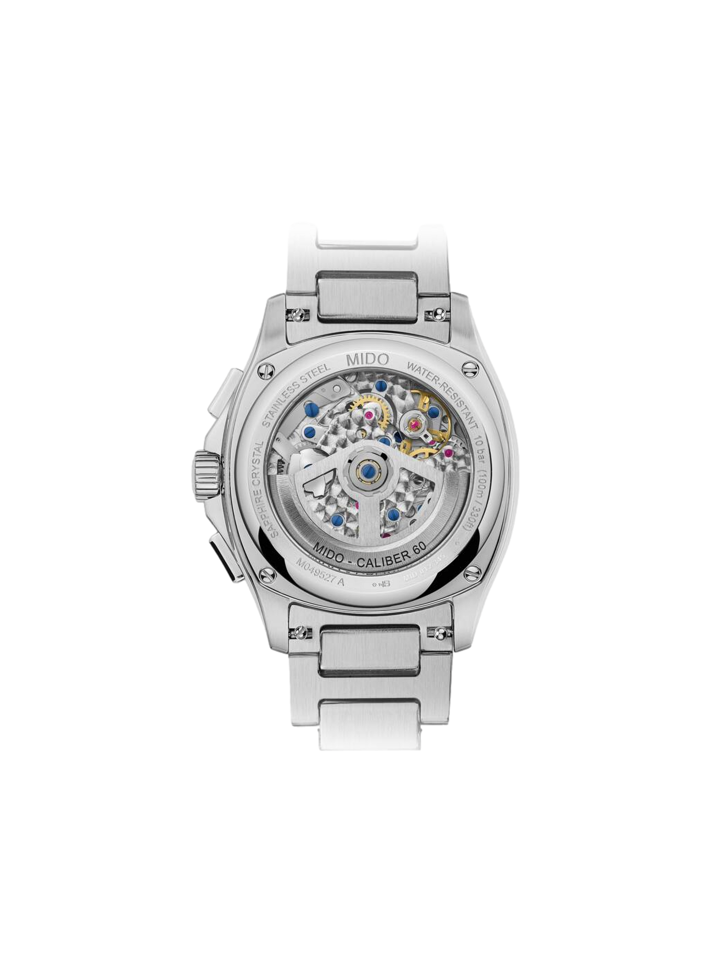 Montre Multifort TV Chronographe en acier inoxydable MIDO Gris