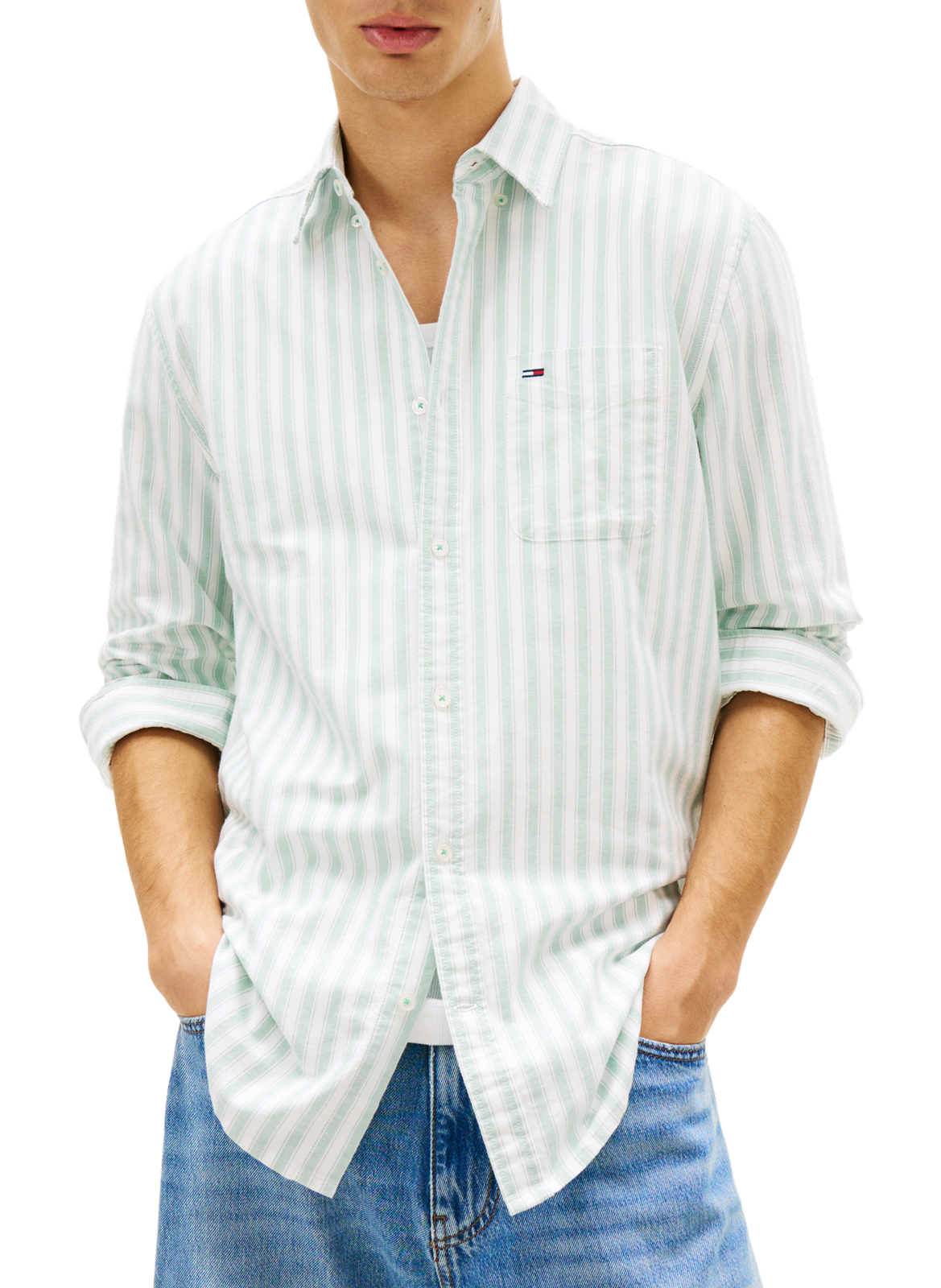 Striped cotton shirt TOMMY HILFIGER Multicolour