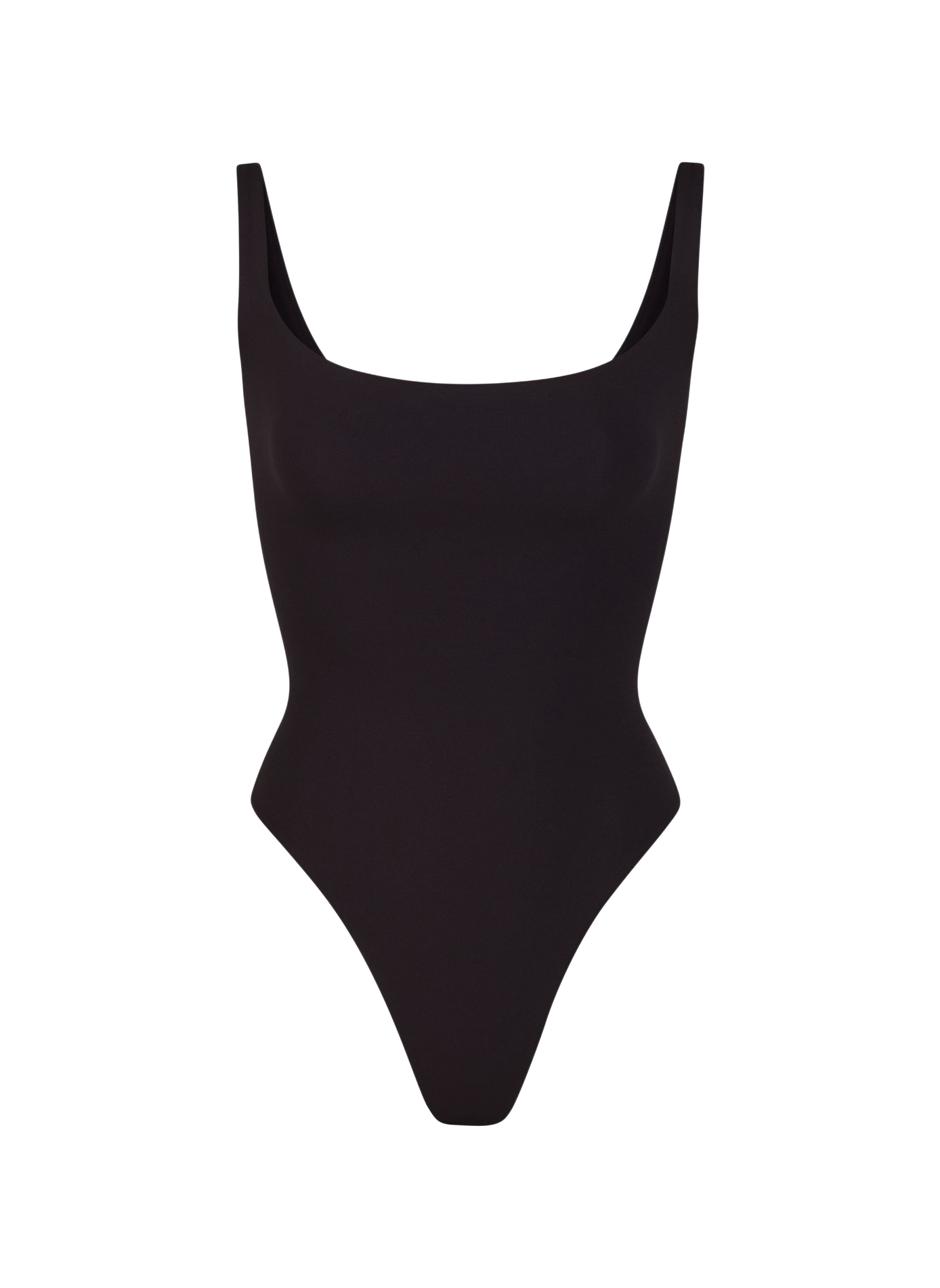 Solid color bodysuit SKIMS Black