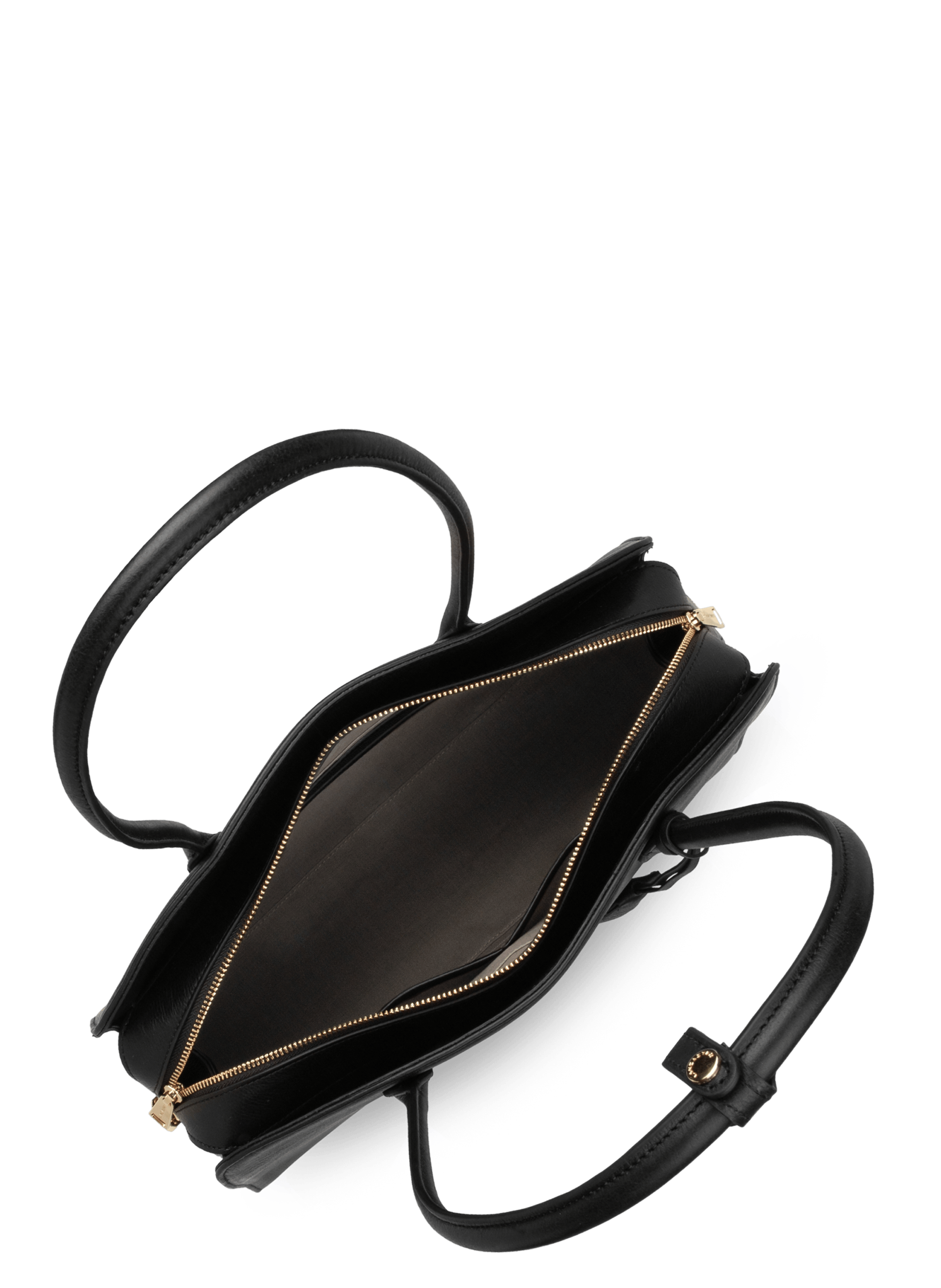 Grand sac cabas épaule - mademoiselle bonnie LANCASTER Noir