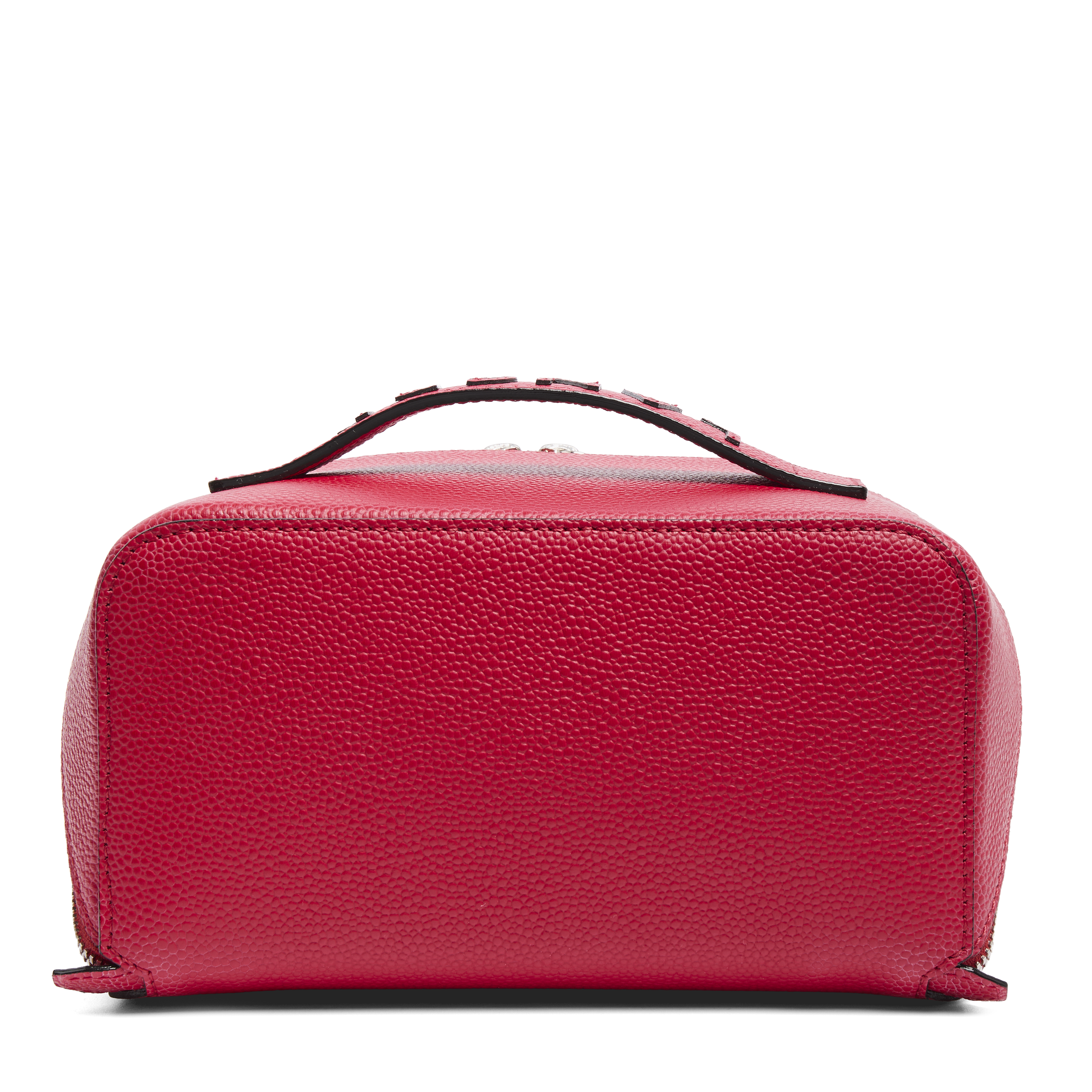 Trousse de toilette ninon de lancel en cuirs de vachette graine & lisse LANCEL Rouge