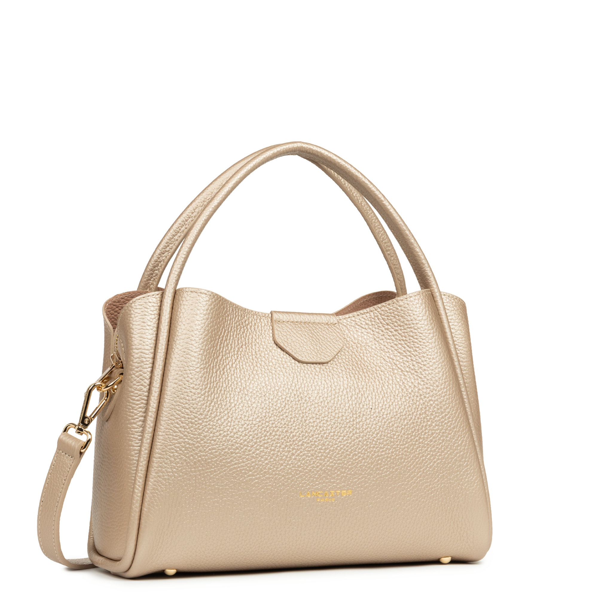 Sac à main - ida double LANCASTER Doré
