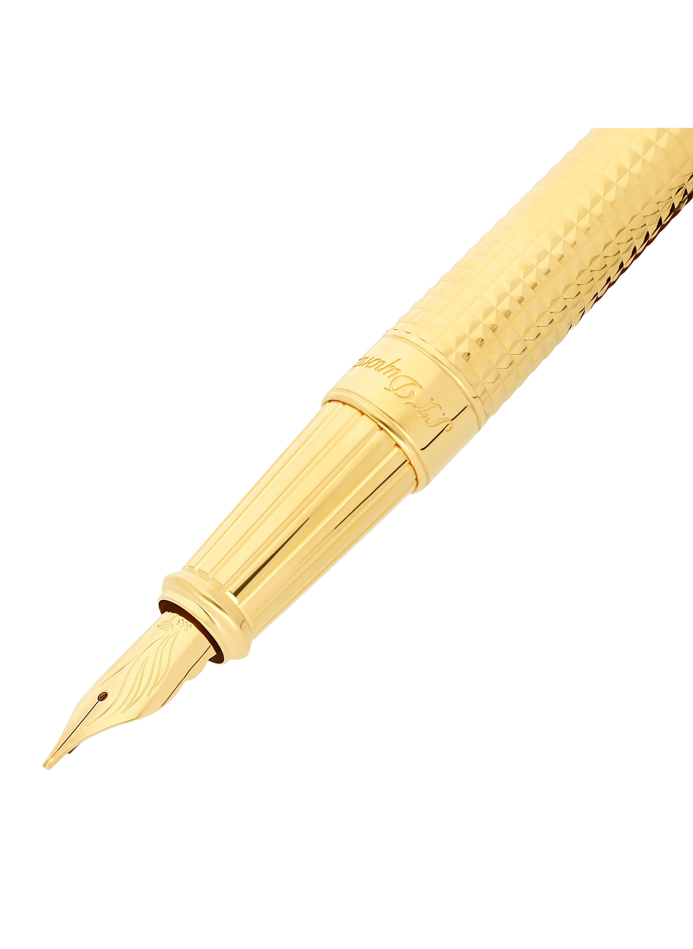 Line D Eternity Large Fountain Pen S.T. DUPONT Golden