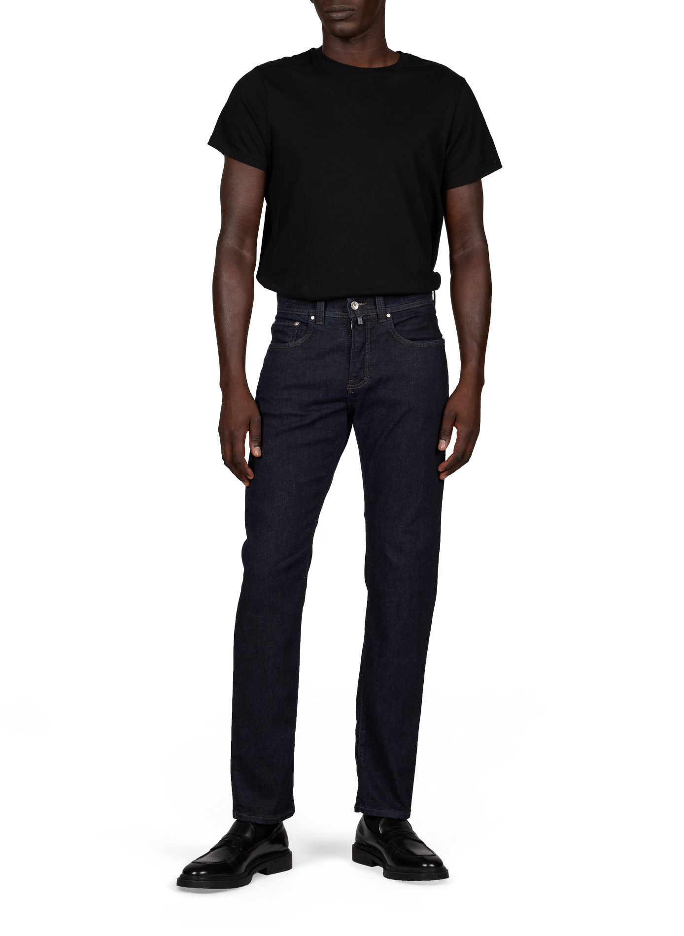 Gerader Jeans aus Baumwollmischung PIERRE CARDIN Blau
