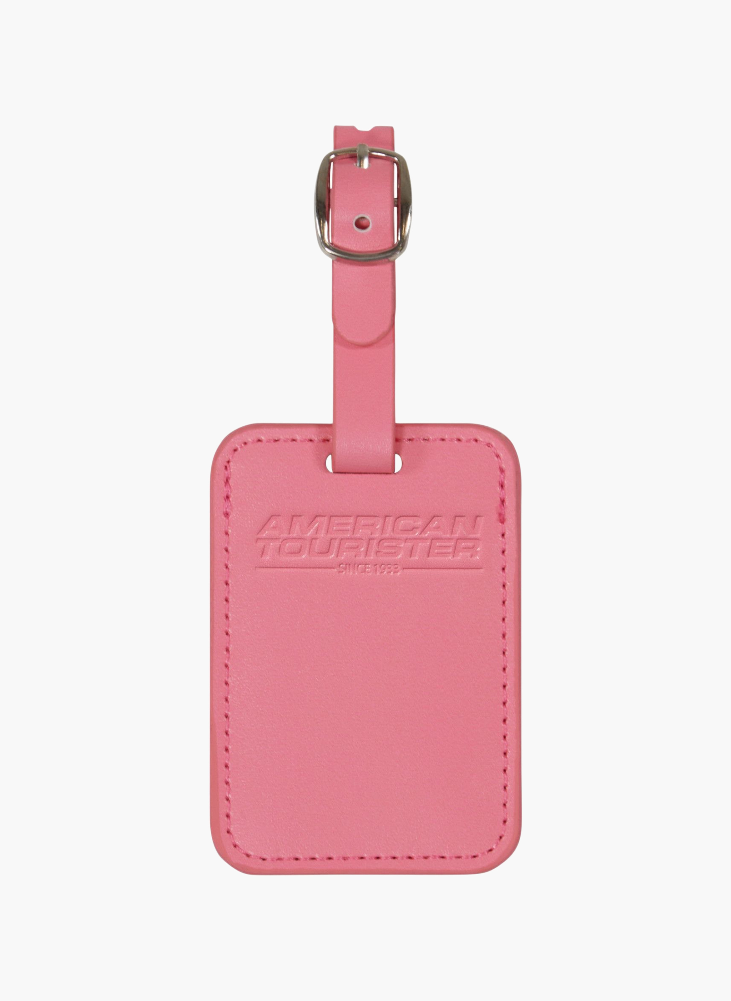Étiquette à bagages taille s AMERICAN TOURISTER Rose