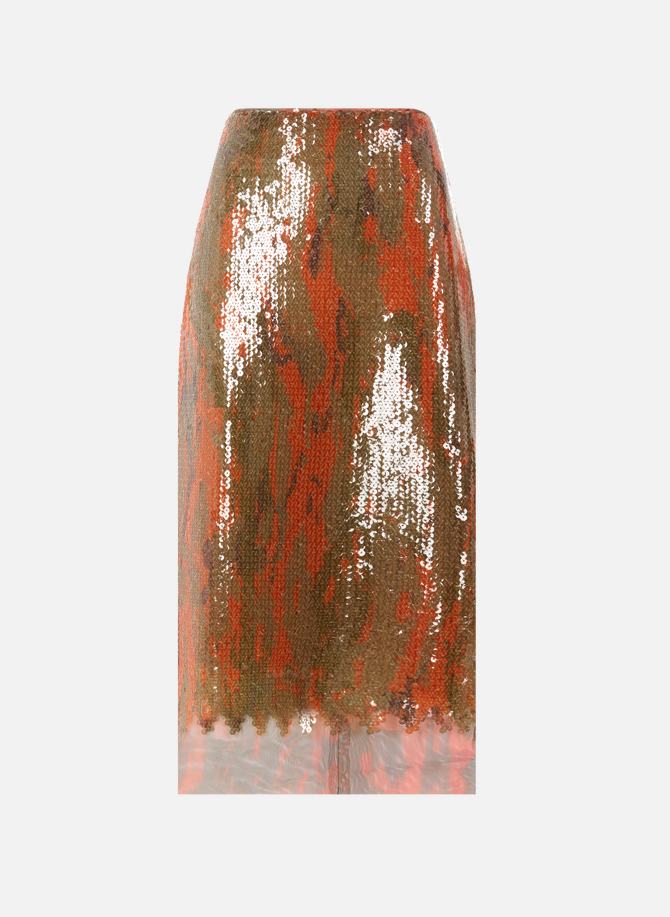 Print and sequin skirt DION LEE