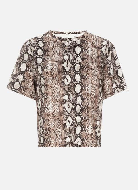 Multicolor patterned t-shirt SEASON 1865 