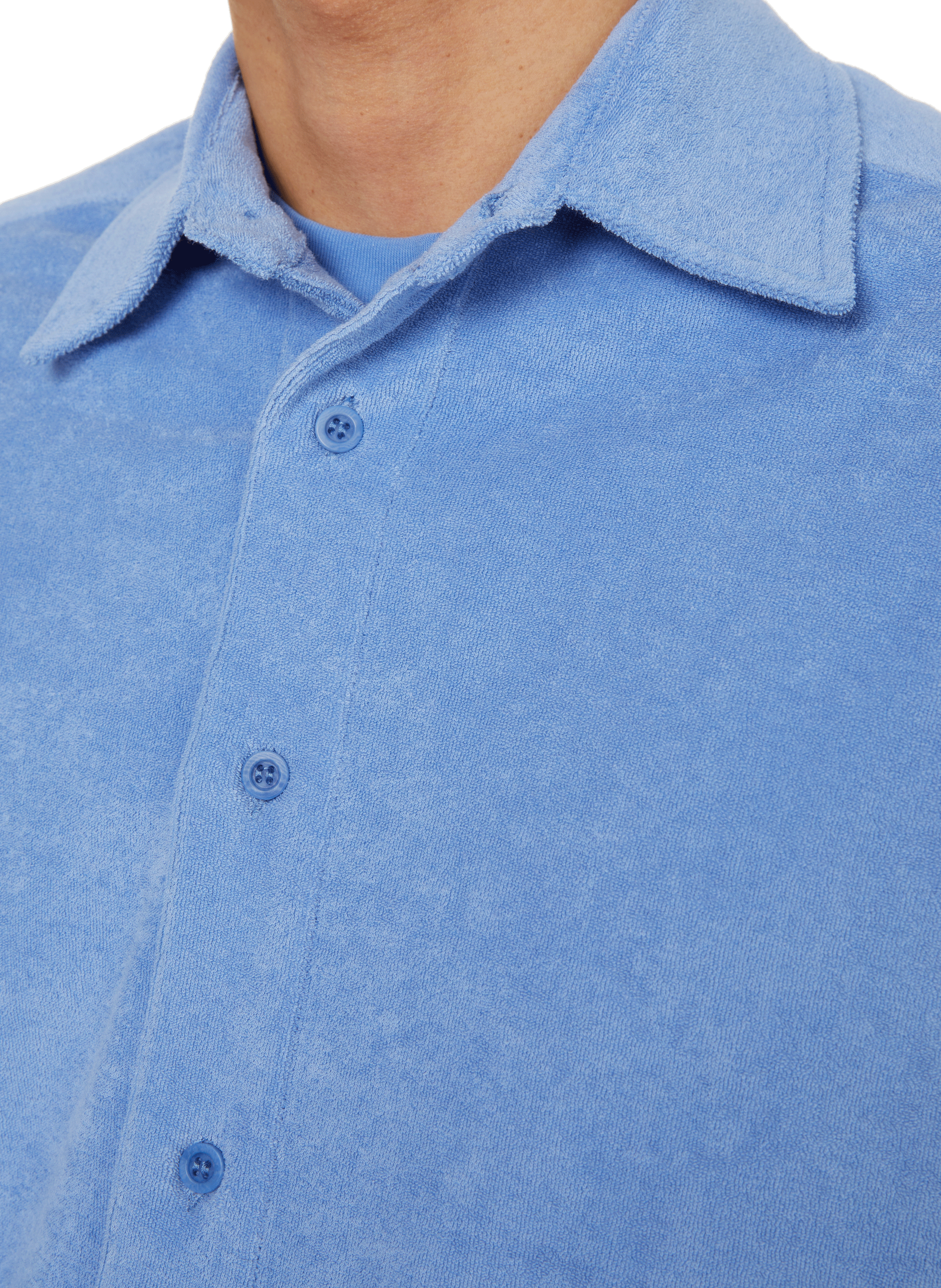 Towelling shirt  SAISON 1865 Blue