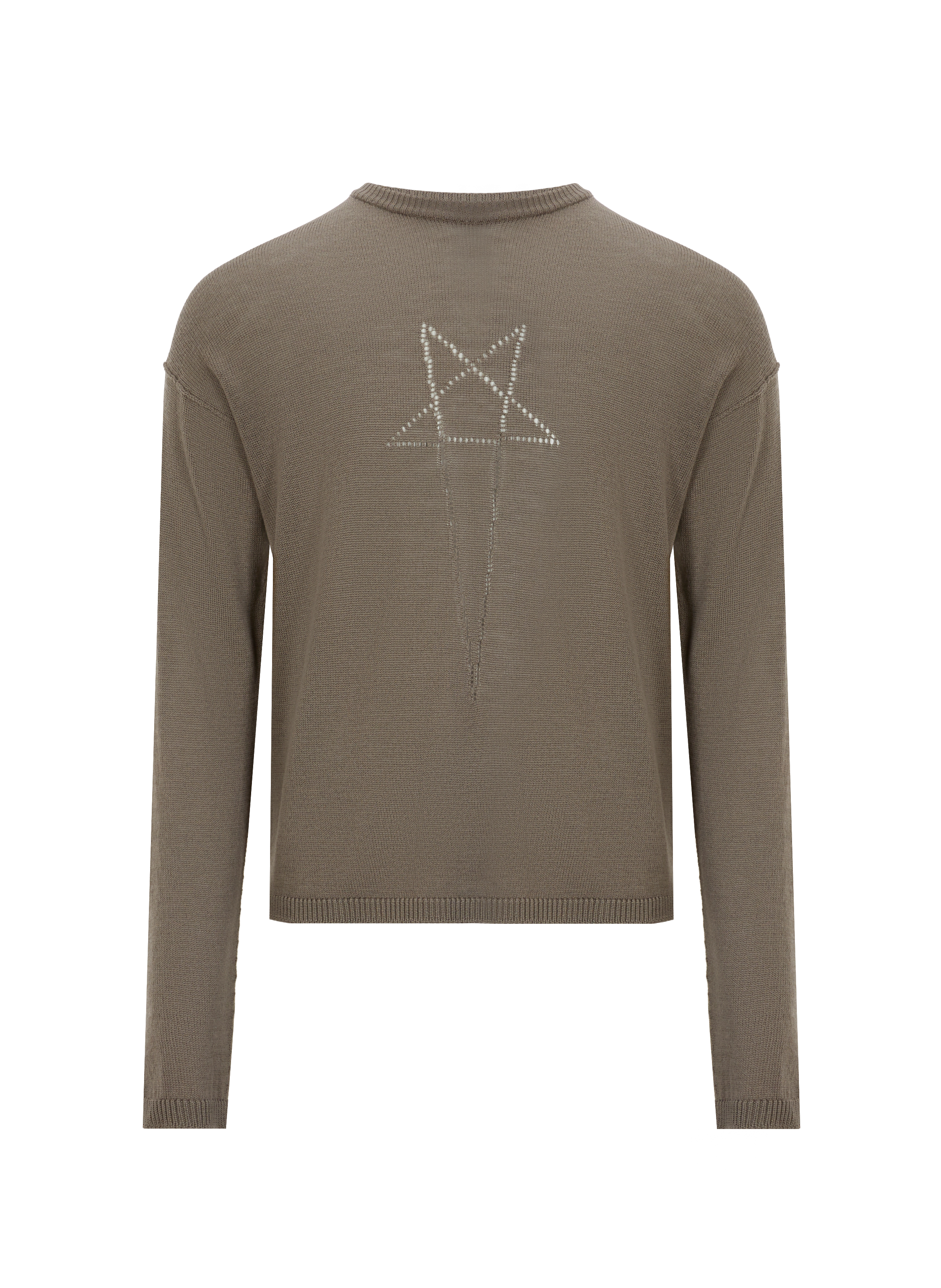 RICK OWENS Fine jumper Beige