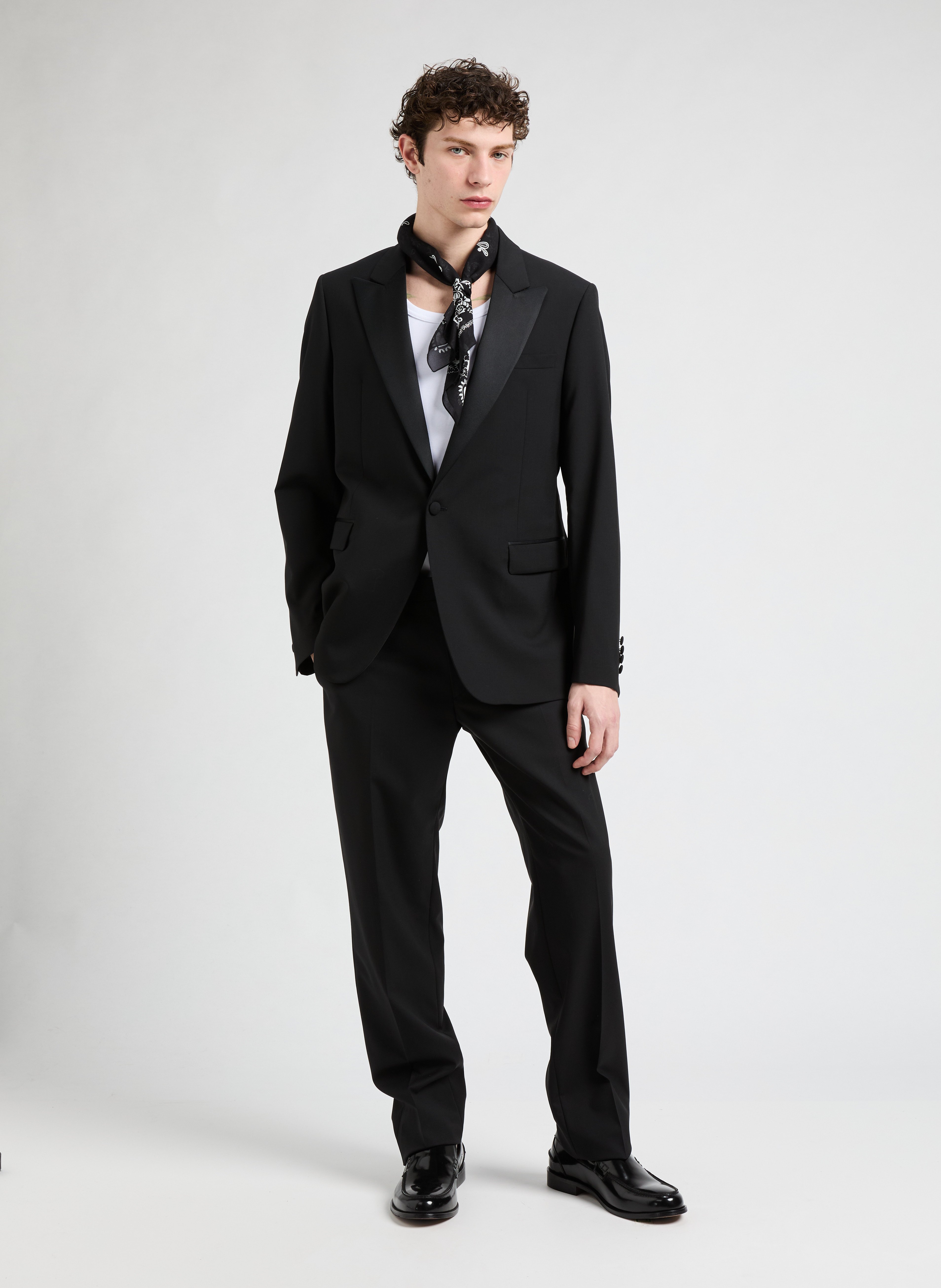 Pantalon Eden en laine  SAISON 1865 Noir