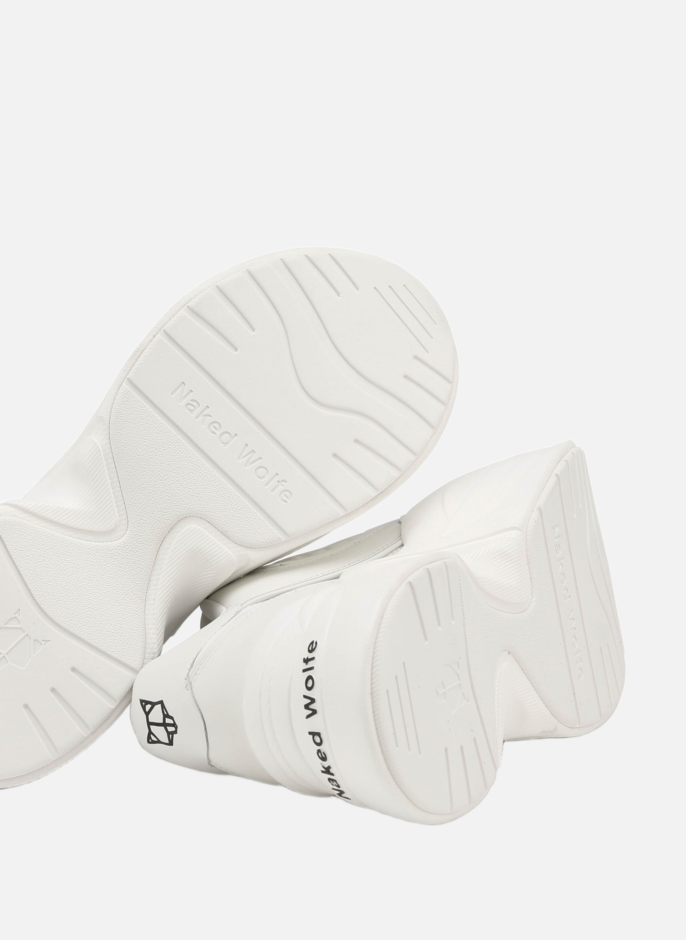 Baskets temple NAKED WOLFE Blanc