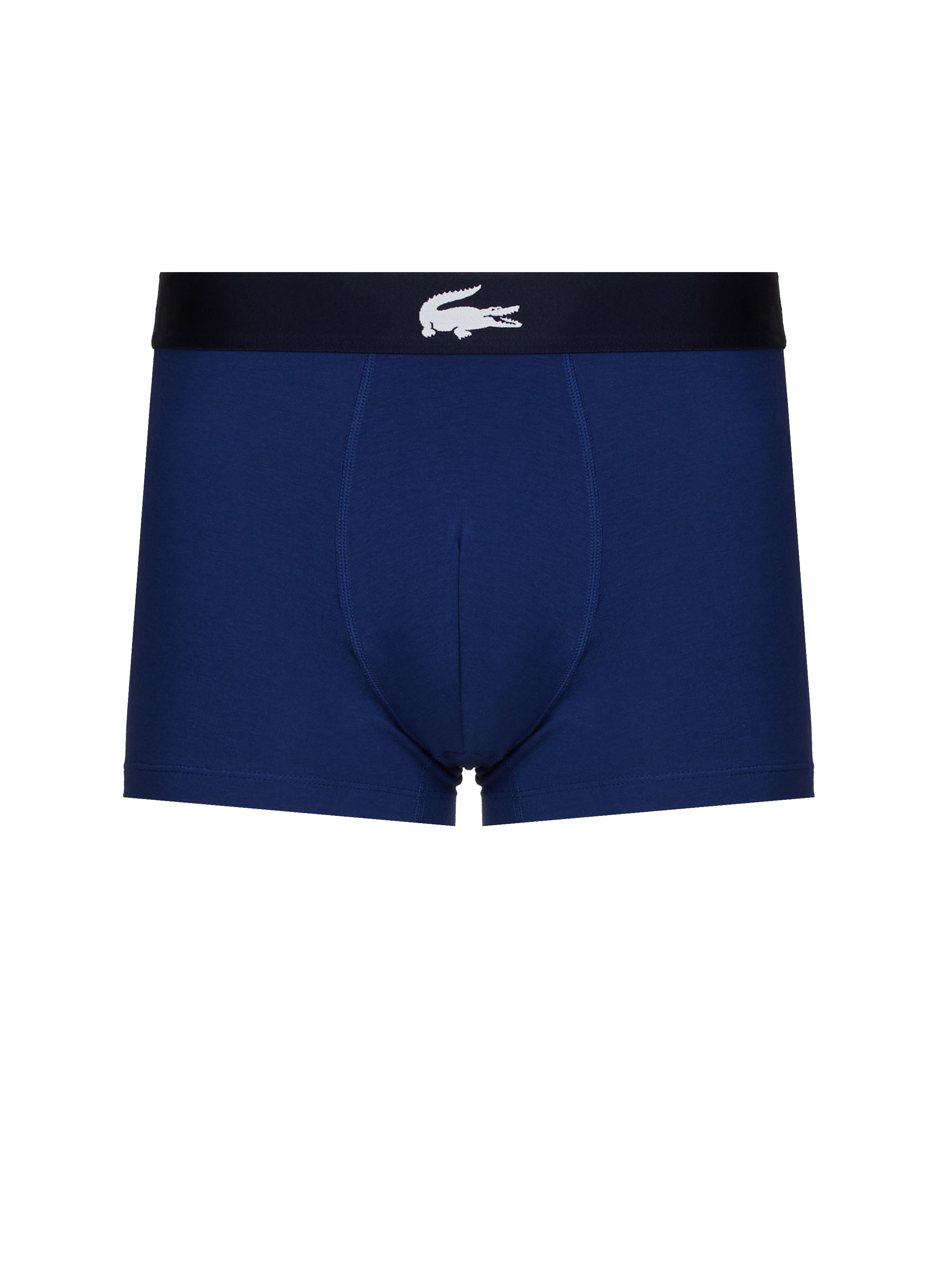  Pack of three cotton boxers LACOSTE Multicolour