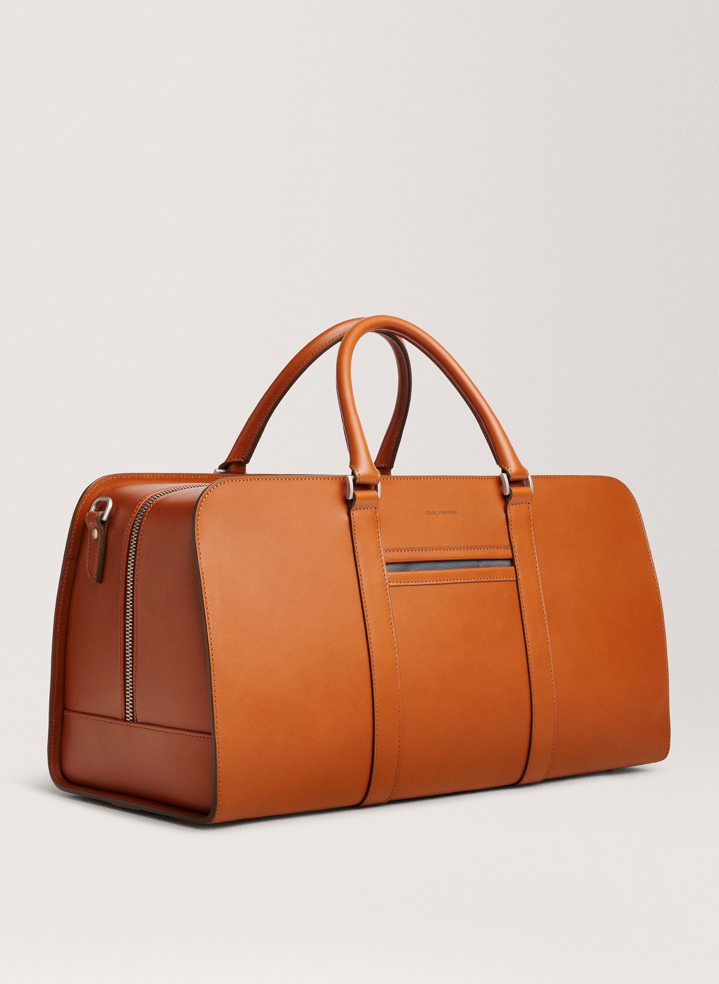 Sac de voyage 'palissy weekend' en cuir vachetta CARL FRIEDRIK Marron