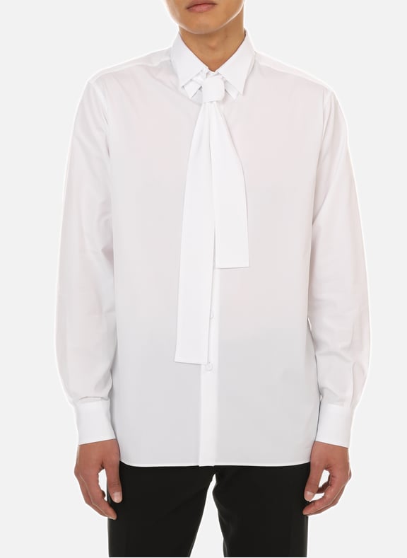 Plain cotton shirt White by PRADA PRADA Plain cotton shirt White