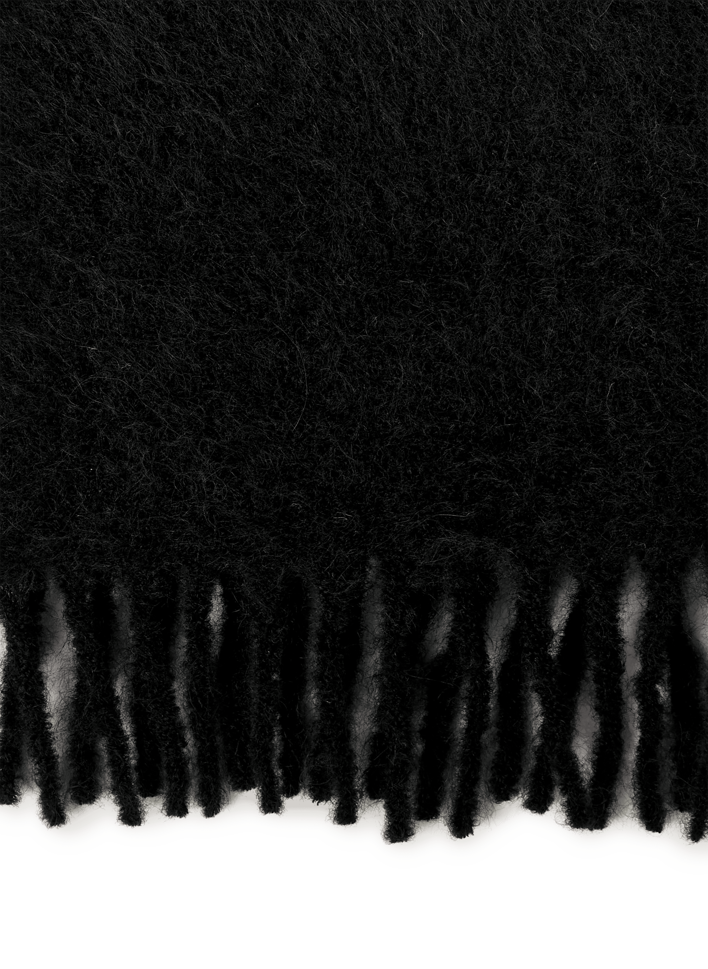 Alpaca blend scarf SAISON 1865 Black