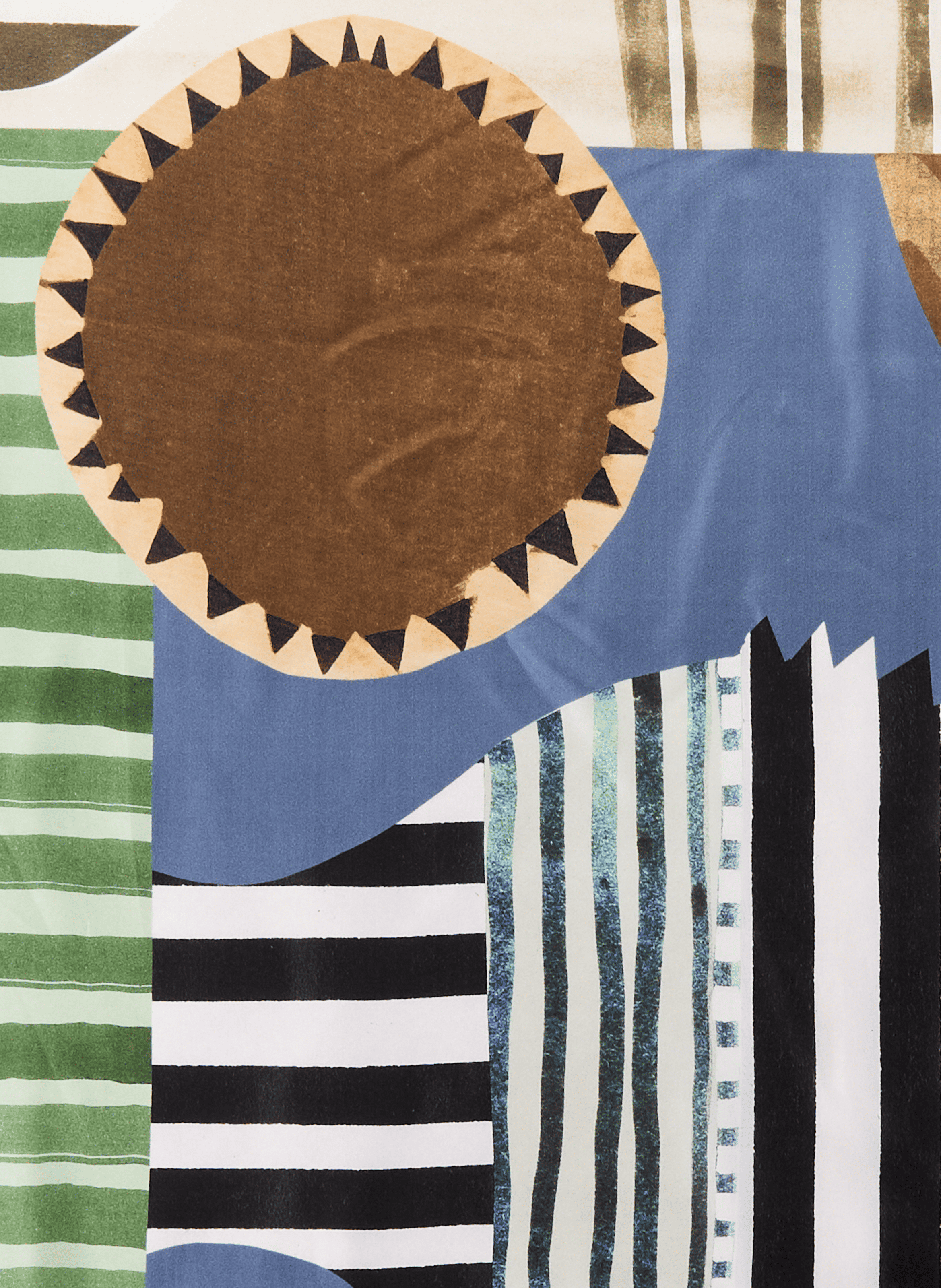 Printed silk square scarf AU PRINTEMPS PARIS Multicolour