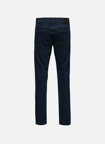Straight leg jeans in blended organic cotton SELECTED Straight leg jeans in blended organic cotton SELECTED