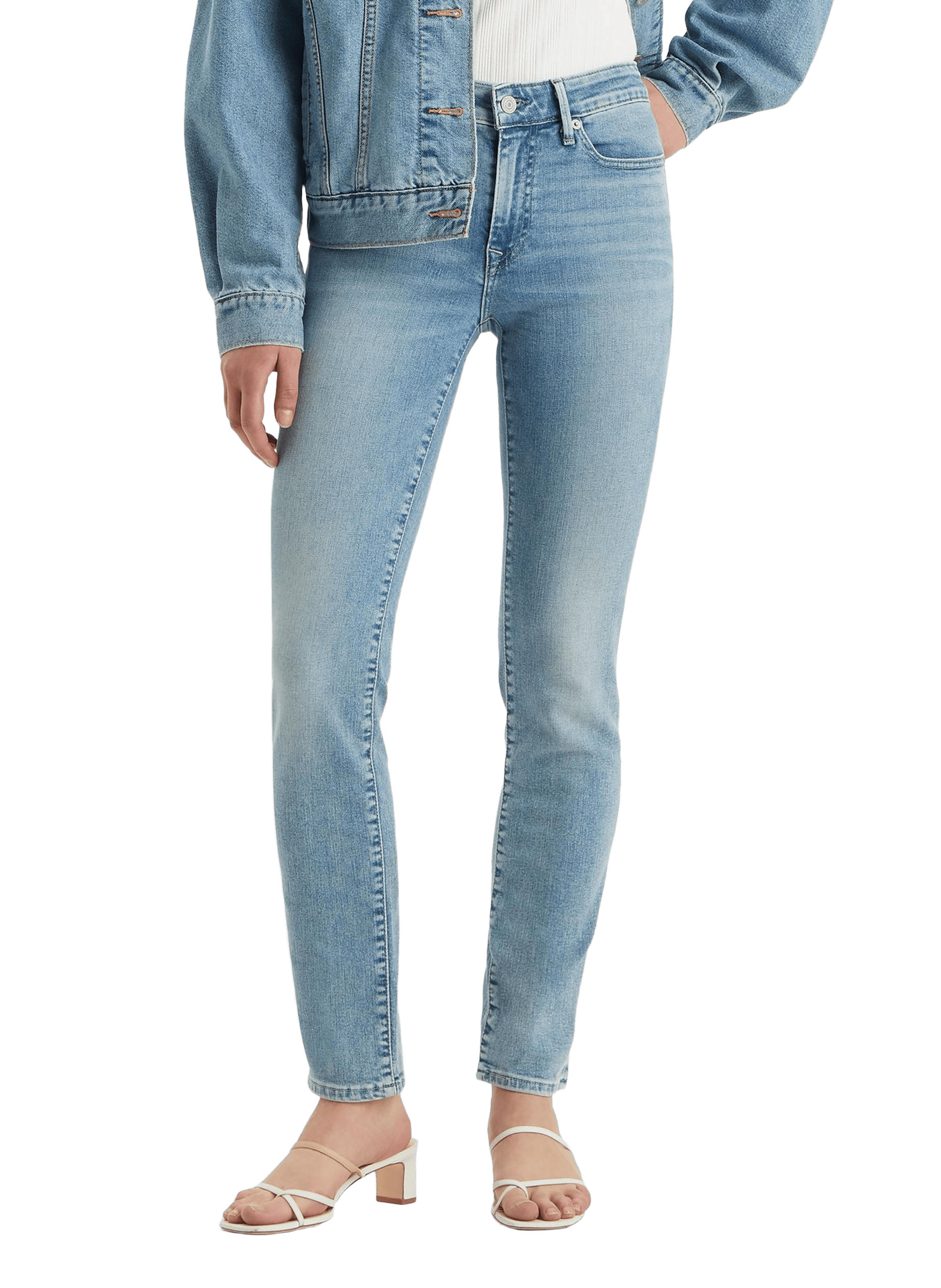 Slim Fit Jeans 712 LEVI'S Blue