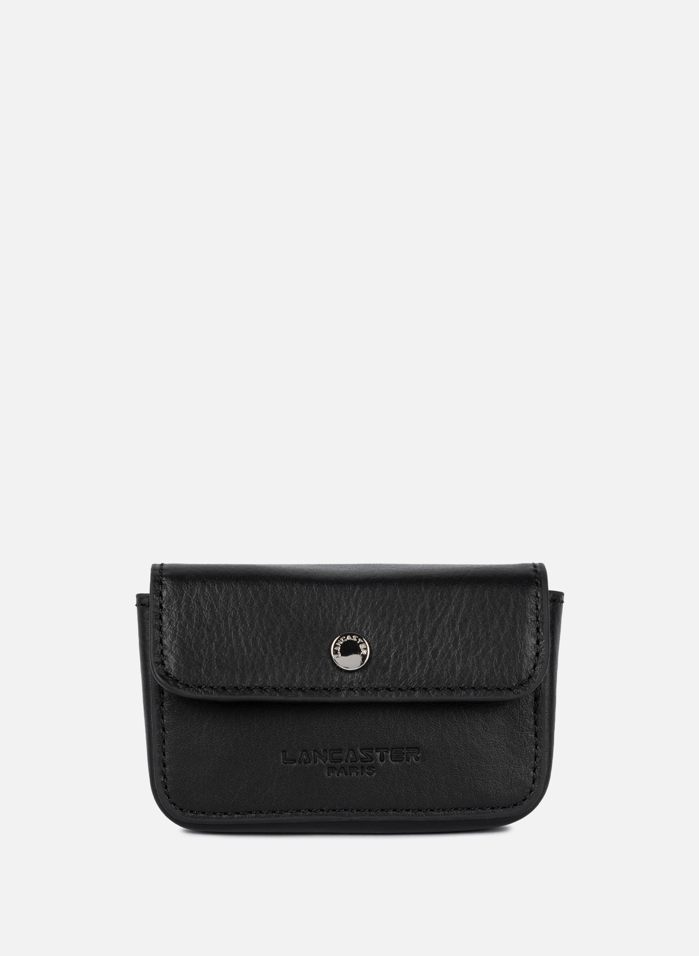 LANCASTER Porte-cartes - soft pm Noir