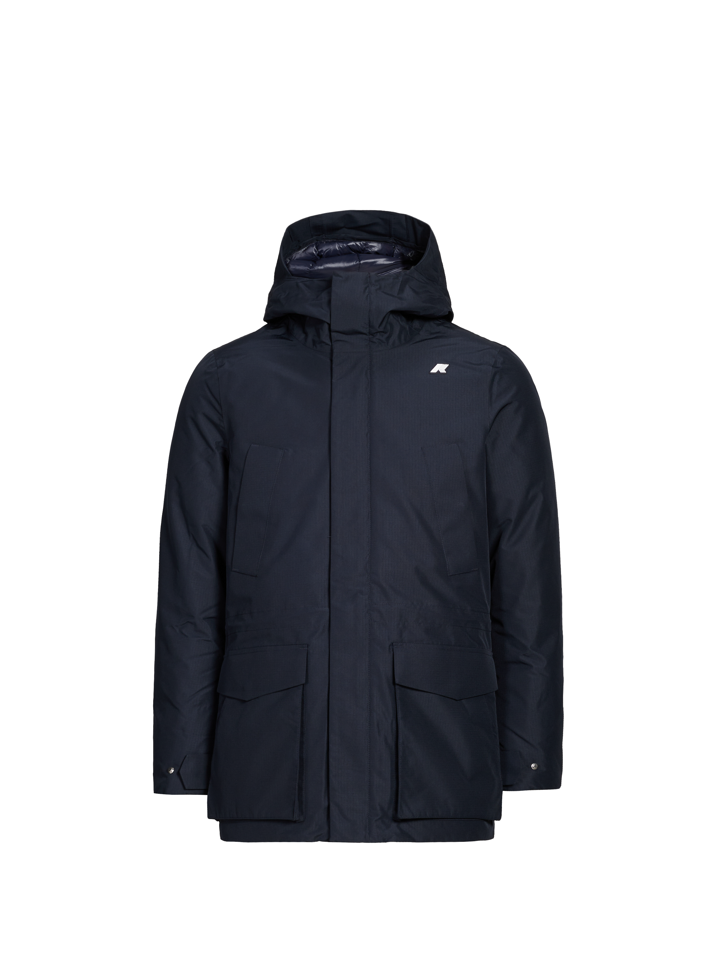 K-WAY Parka en nylon Bleu