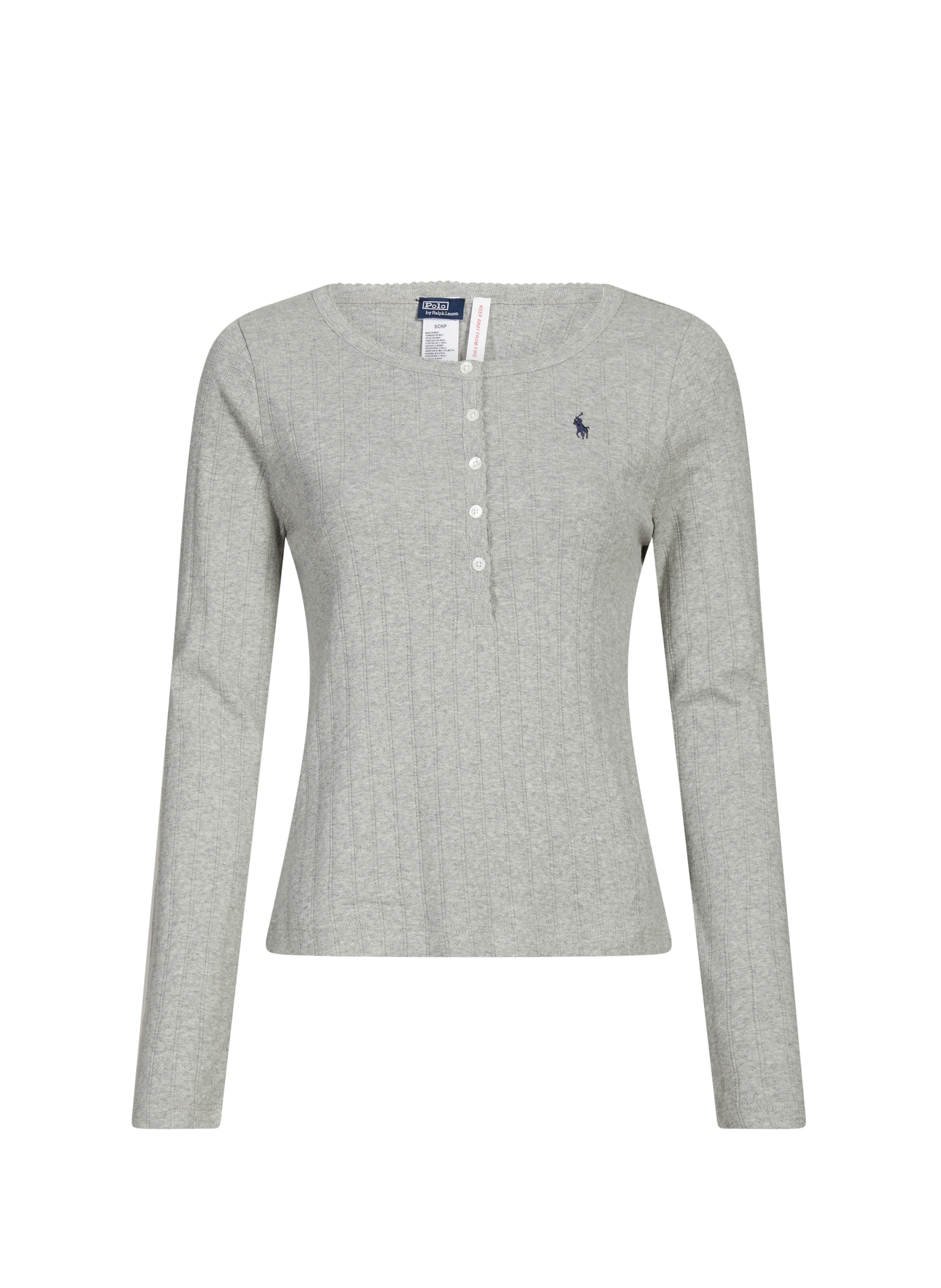 POLO RALPH LAUREN Ensemble de pyjama en coton Gris