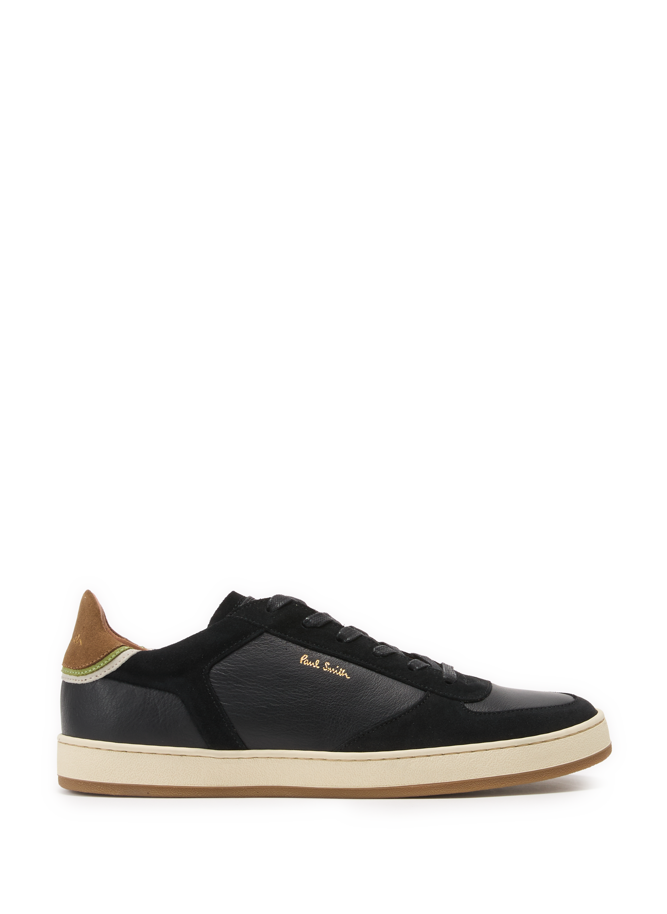 PAUL SMITH Destry leather cowhide sneakers Black