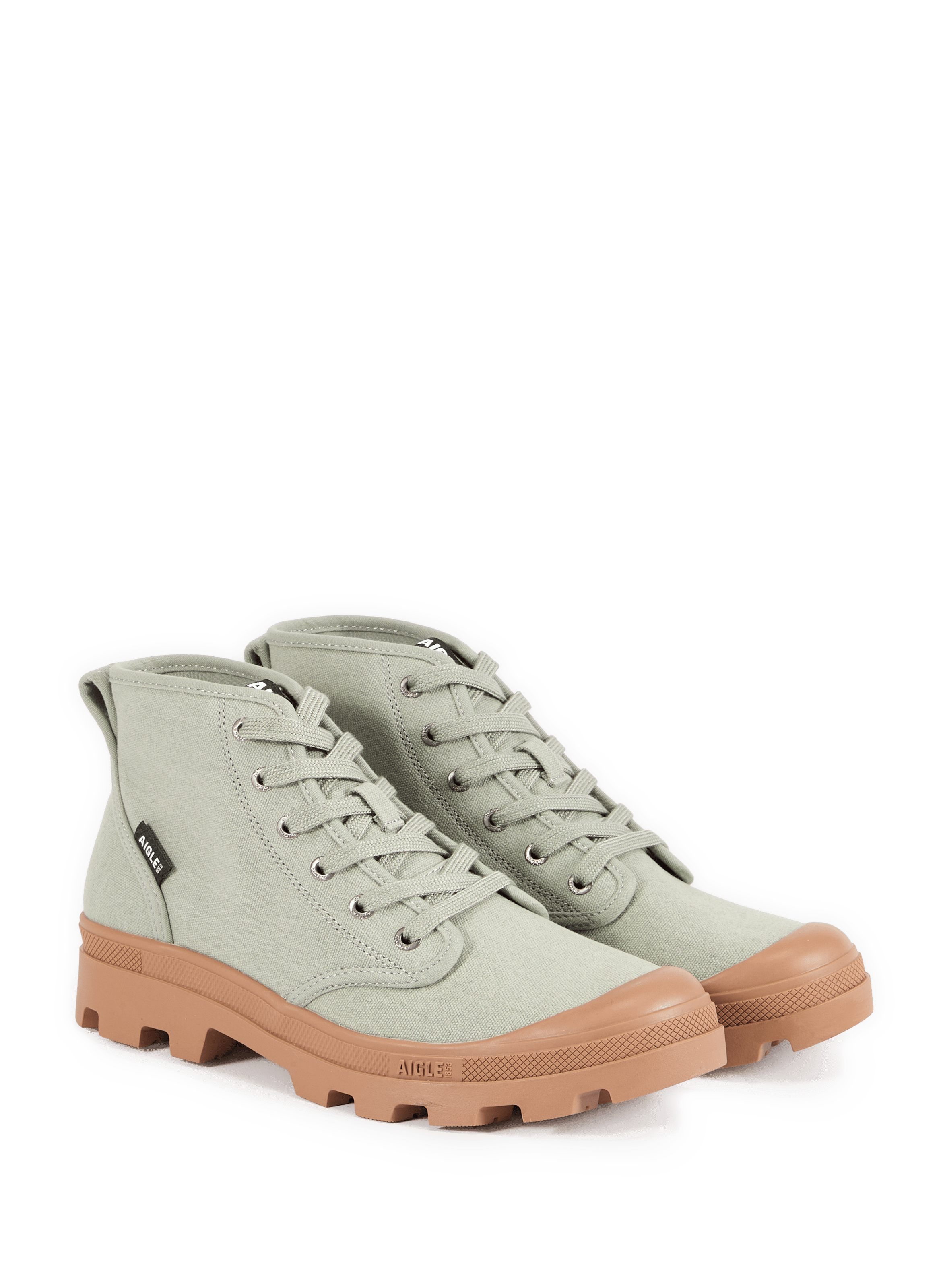 Baskets Tenere en coton mélangé AIGLE Vert