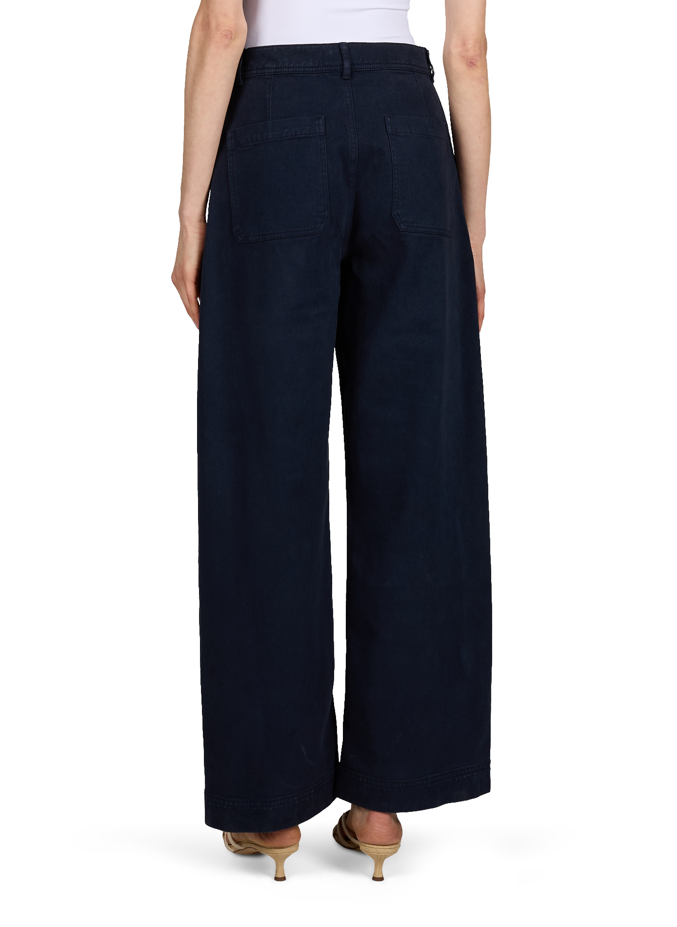 Pantalon droit Lottie BELLEROSE Bleu