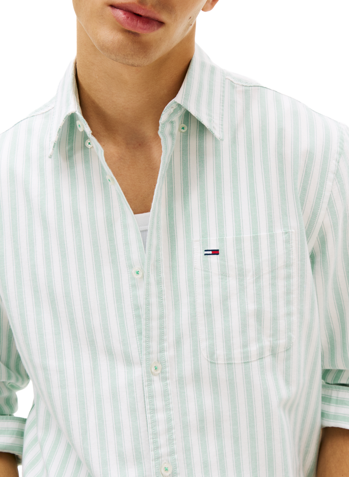 Striped cotton shirt TOMMY HILFIGER Multicolour